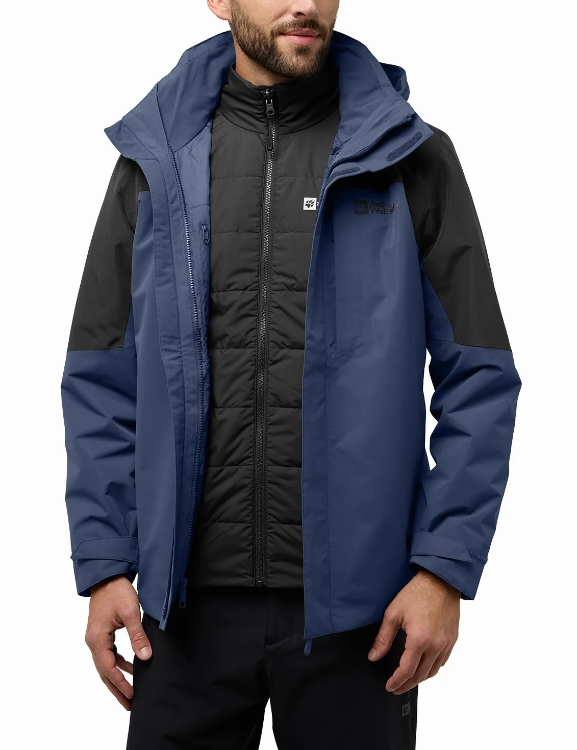 Jack Wolfskin Kurtka Mężczyźni Romberg 3 W 1 Jkt M