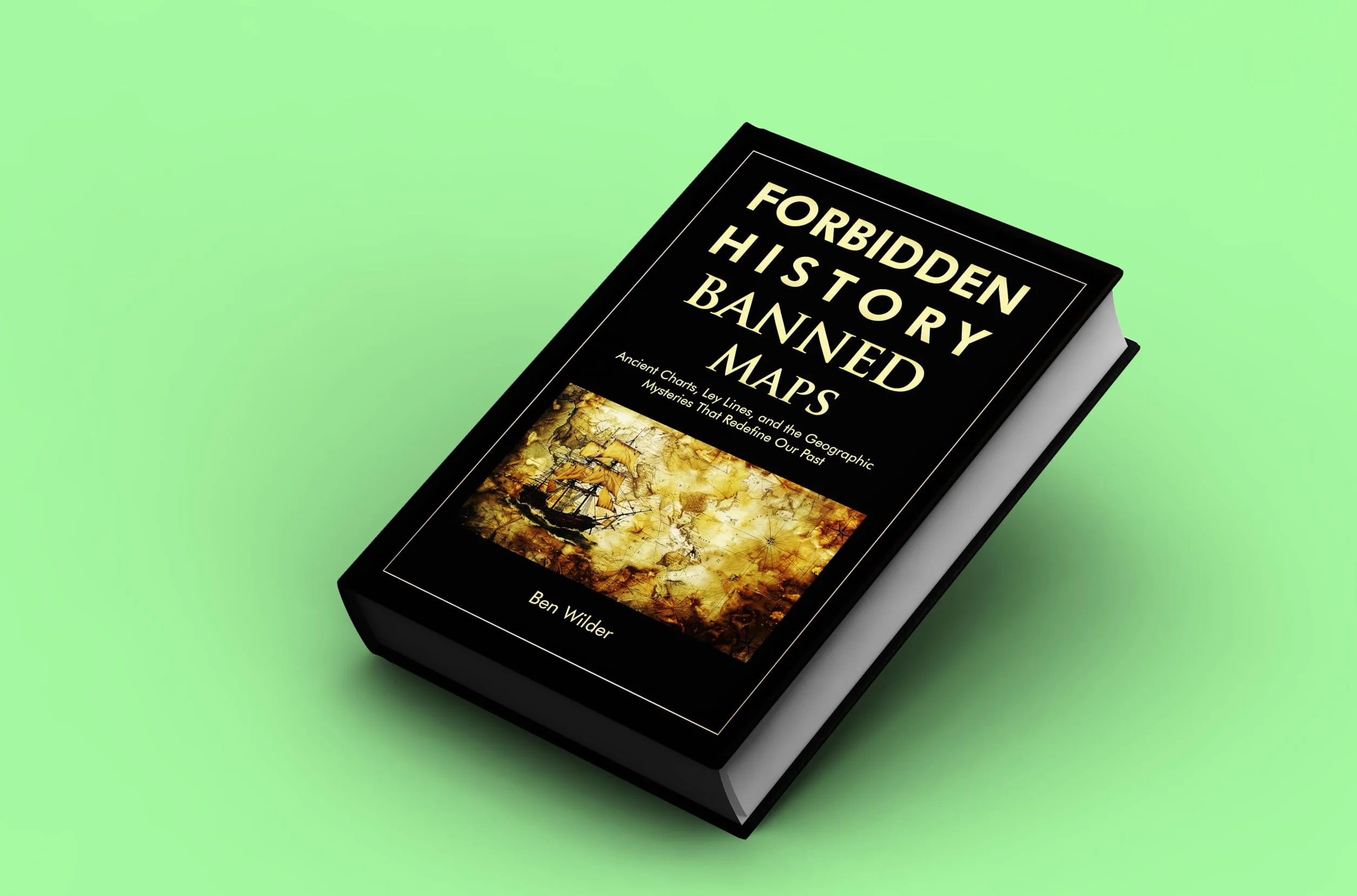 Forbidden History Banned Maps: Ancient Charts, Ley Lines, and the Geographic Mysteries That Redefine Our Past - A Captivating Visual History Gift and Trivia Book for Adults and Men: 1