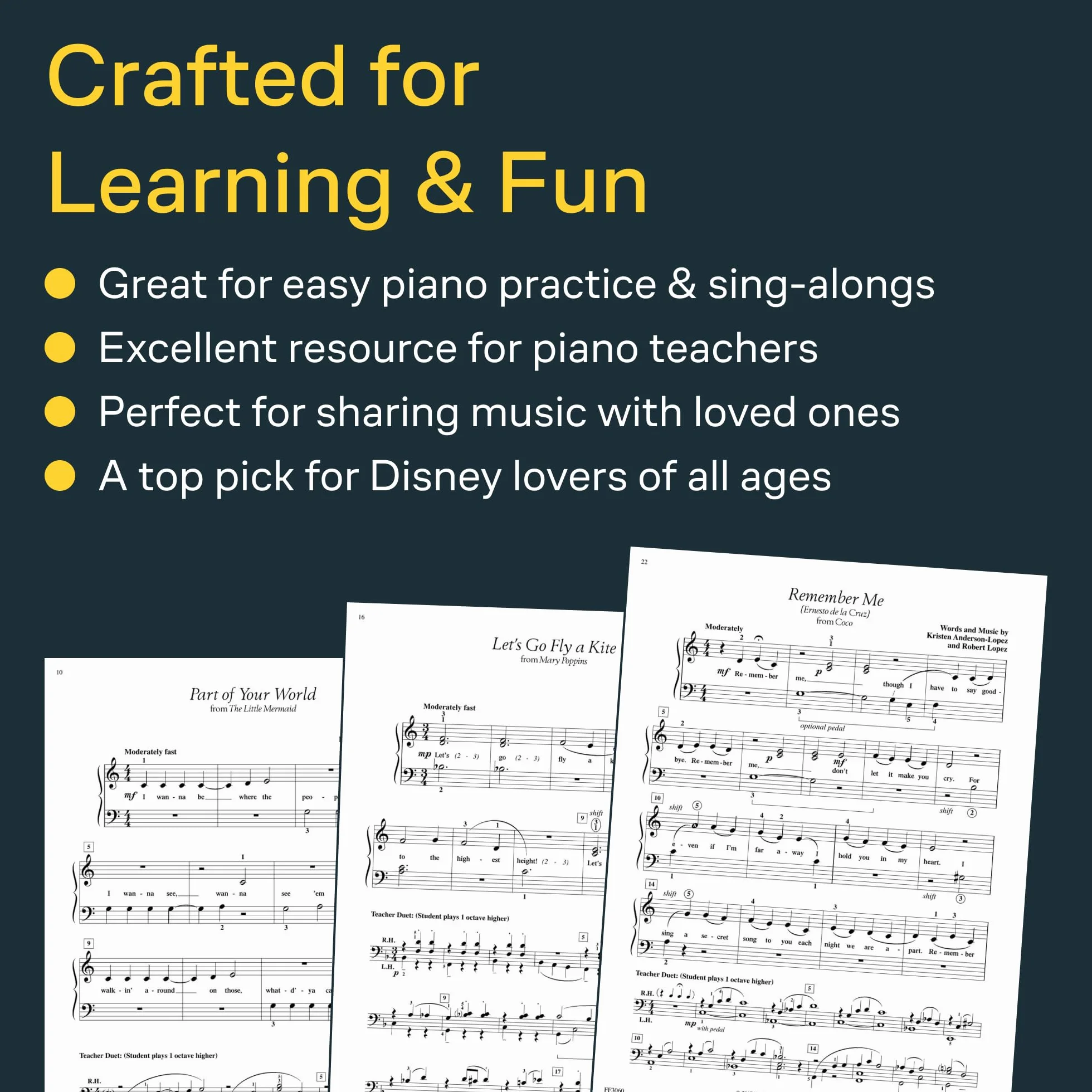 Adult Piano Adventures - Disney Book 1: Classic and Contemporary Disney Hits