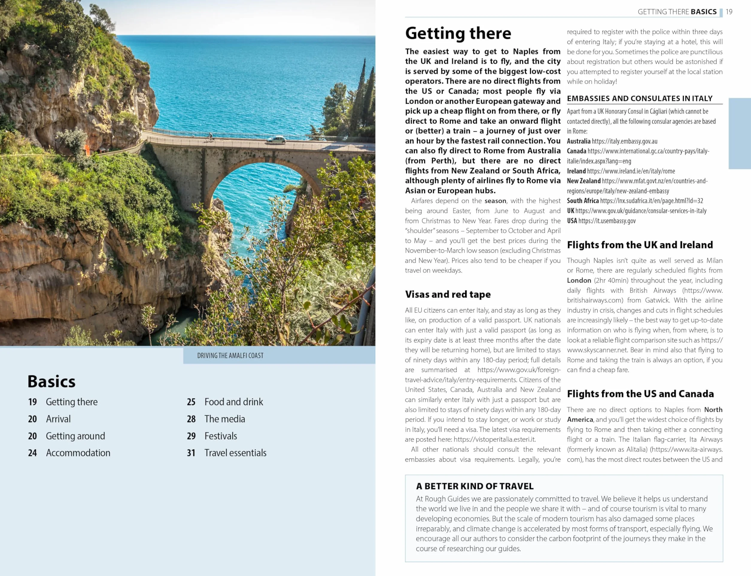 Rough Guides Naples, Pompeii and the Amalfi Coast: Travel Guide with eBook