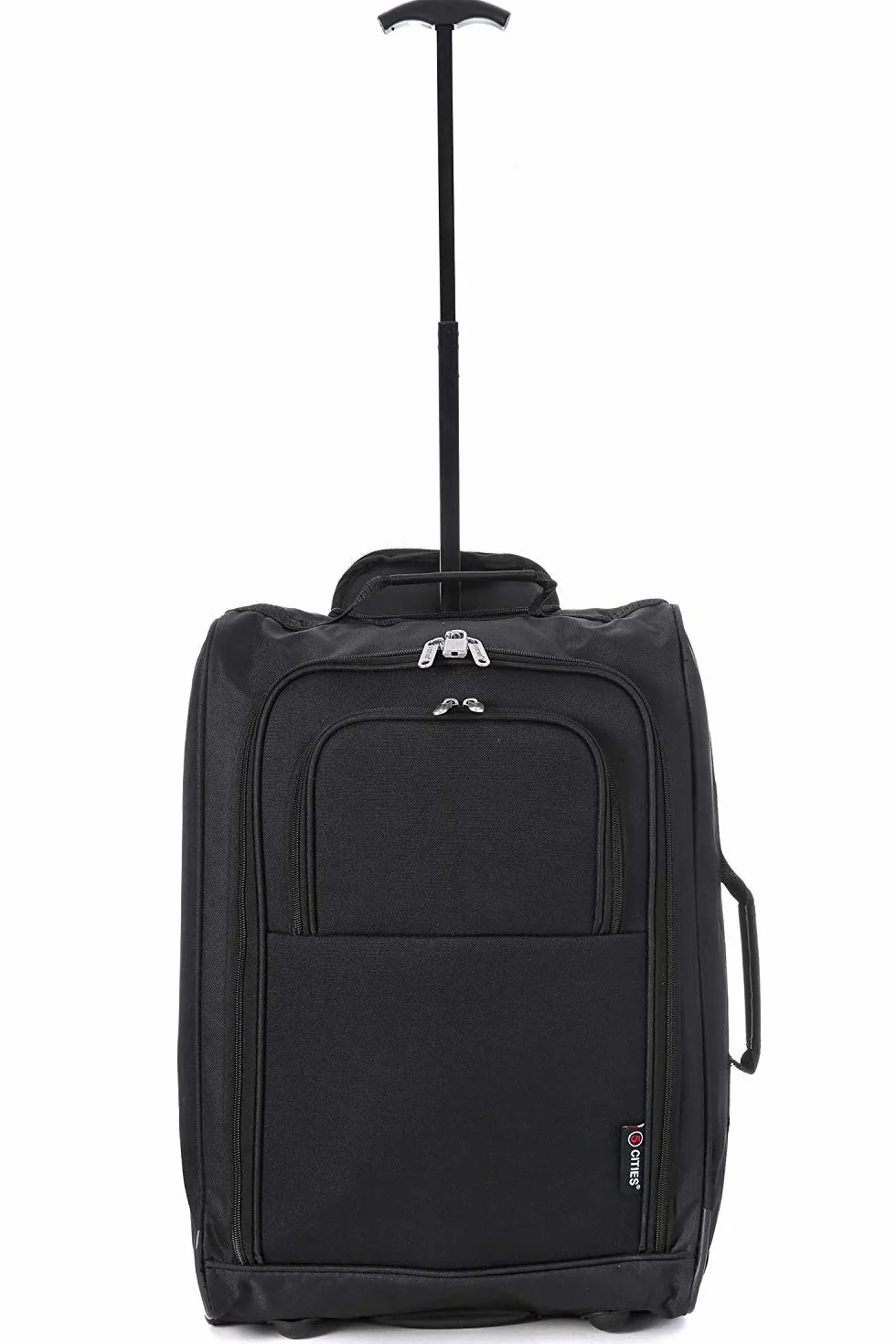 5 Cities Collection Zestaw Bagażu Podróżnego, 55cm, Czarny
