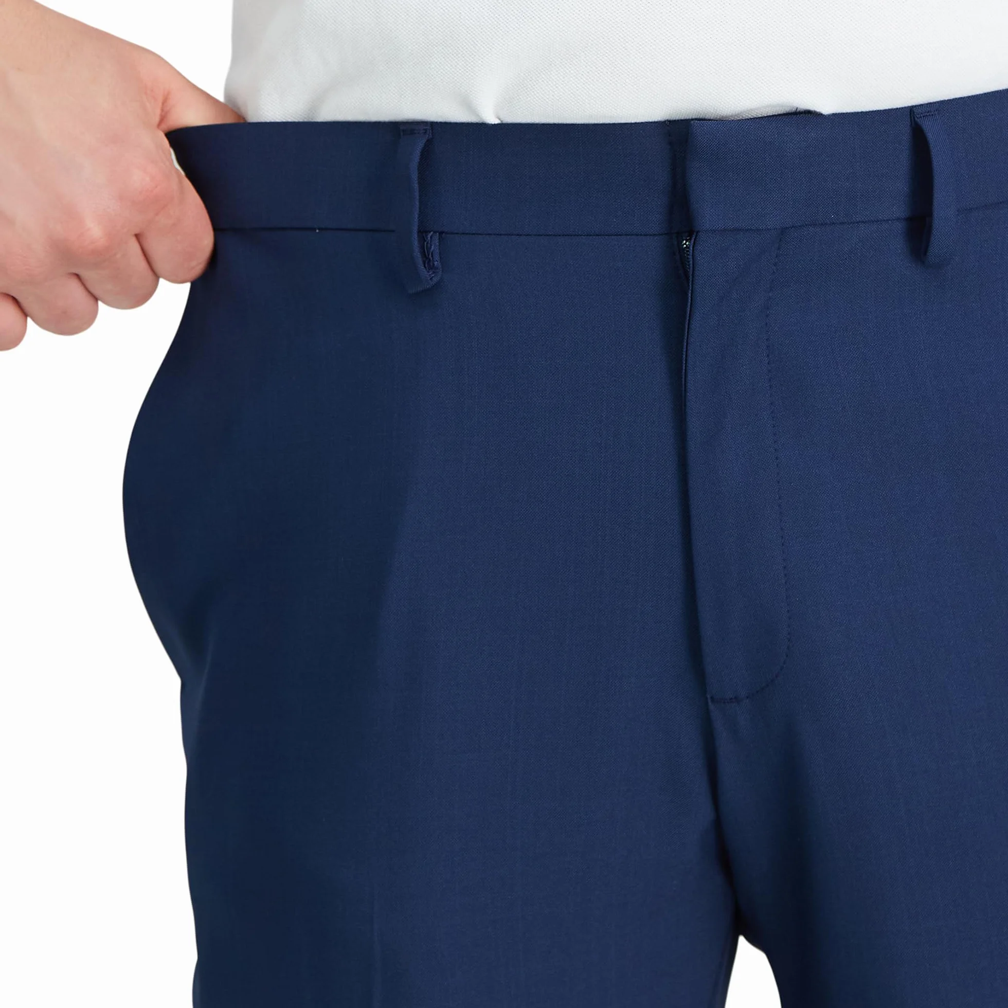 Haggar Premium Comfort Dress Pant-straight Fit Flat Front (Regular And Big & Tall Sizes) - Odzież — spodnie Mężczyźni
