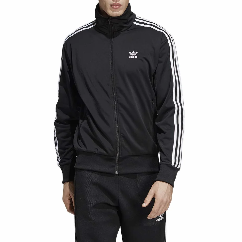 adidas Męski top treningowy Firebird, czarny, M