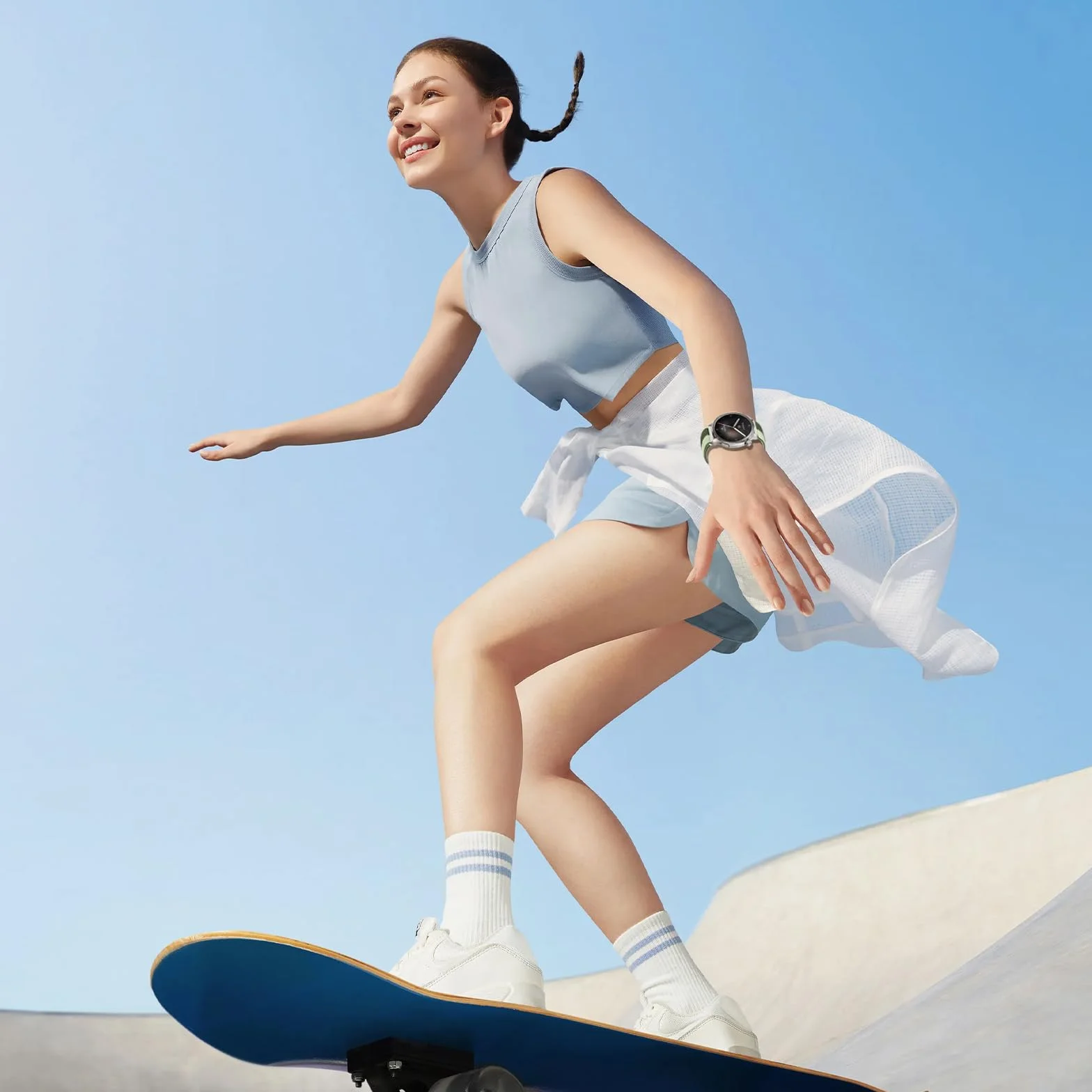 Nylonowy pasek do zegarka 22 mm do Amazfit Bip 6/Bip 5/Bip 5 Unity/Amazfit Balance/GTR 4/GTR4 Pro/GTR 3/GTR3 Pro/GTR 2/GTR 47 mm / Cheetah/Cheetah Pro, zapasowy pasek dla mężczyzn i kobiet
