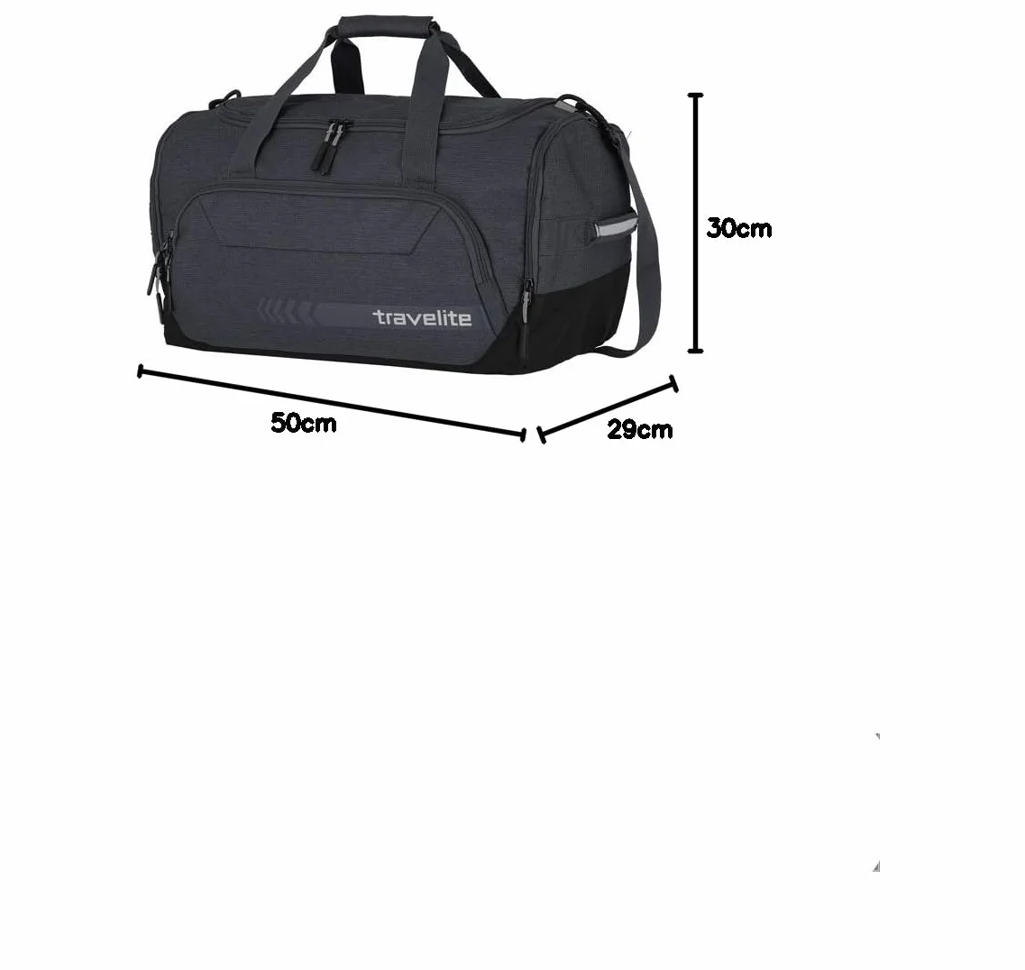 Travelite Kick Off Torba, Antracytowy, M, 50 cm, 45 l