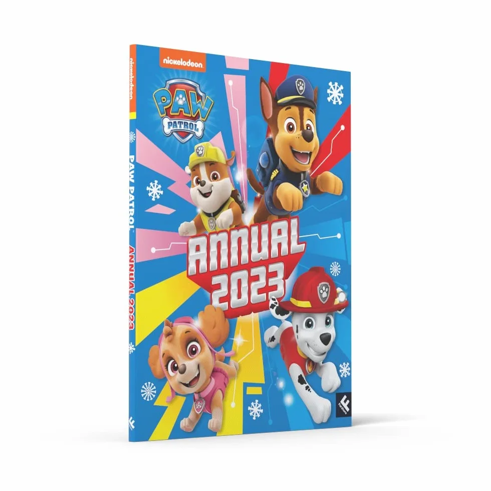 Paw Patrol Annual 2023: A fun new illustrated gift book, packed with activities, colouring and stories from the hit Nickelodeon TV show for children aged 2, 3, 4, 5 years