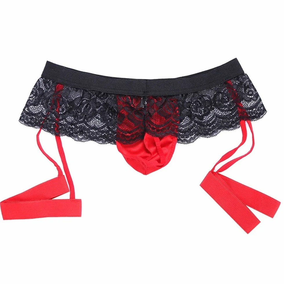 Męska bielizna koronkowa stringi stringi eleganckie na niezapomniane chwile