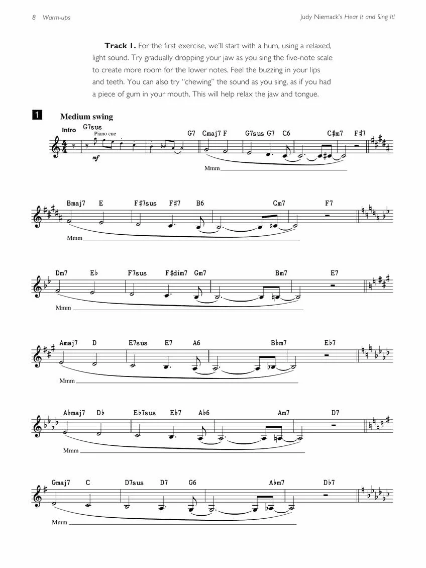 Judy niemack : hear it and sing it! exploring modal jazz - recueil + enregistrement(s) en ligne