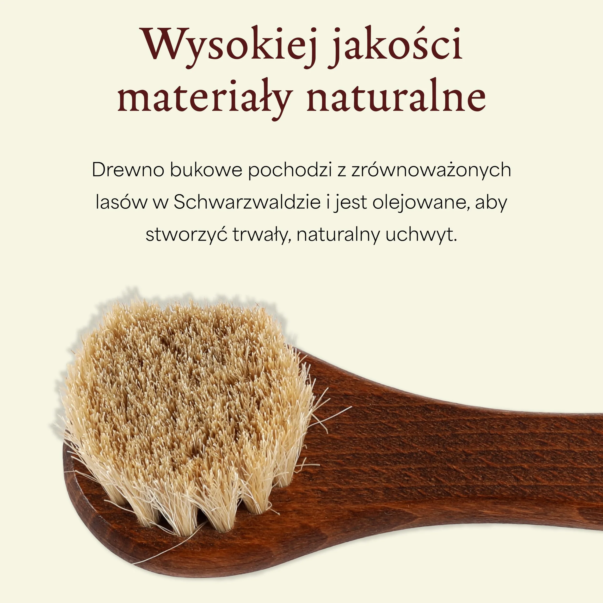 Langer & Messmer szczotka kremowa z delikatnego włosia końskiego do nakładania pasty do butów i wosku do butów – szczotka do nakładania profesjonalnej pielęgnacji obuwia – pojedynczo lub w zestawie 2
