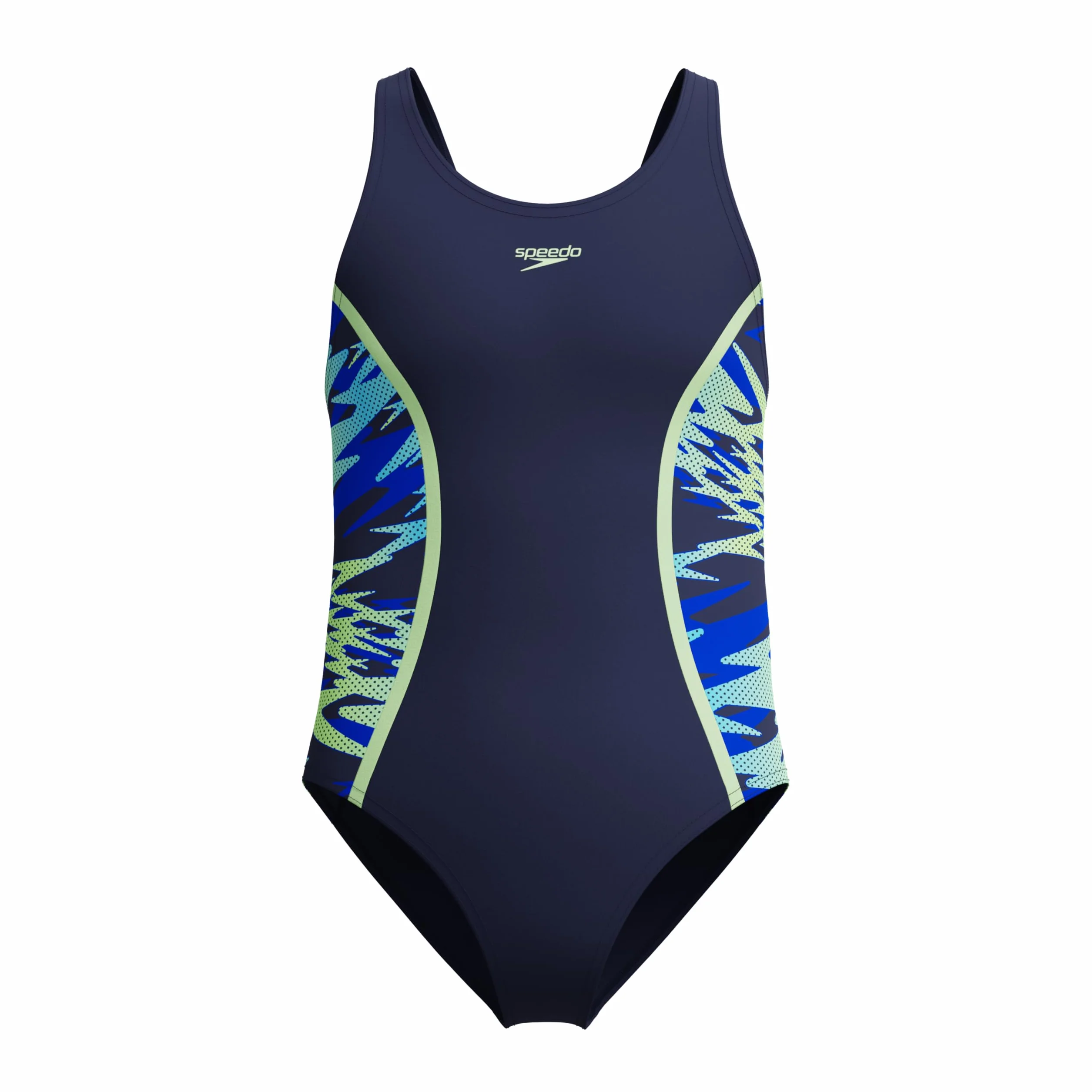 Speedo Strój kąpielowy Dziewczynki Hyperboom Splice Muscleback One Piece