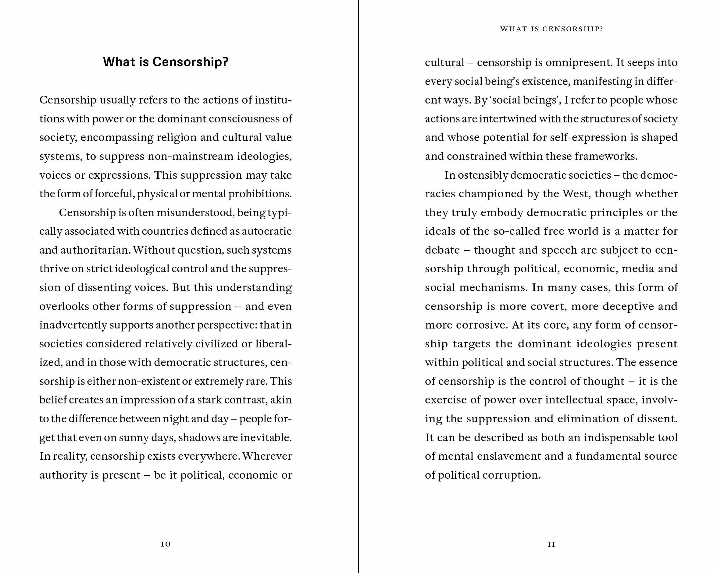 Ai Weiwei On Censorship /anglais: A Sunday Times Bestseller