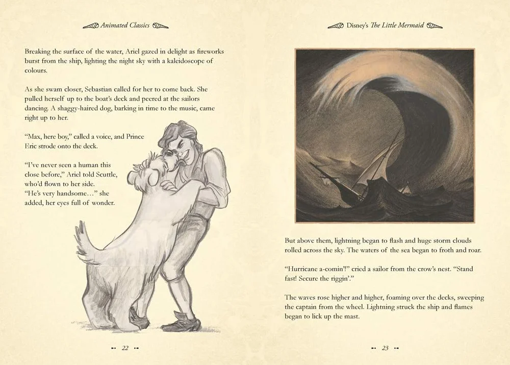 The Little Mermaid (Disney Animated Classics): A deluxe gift book of the classic film - collect them all!