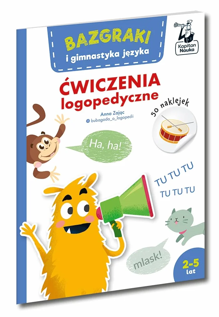BAZGRAKI I GIMNASTYKA JĘZYKA. ĆWICZENIA LOGOPED