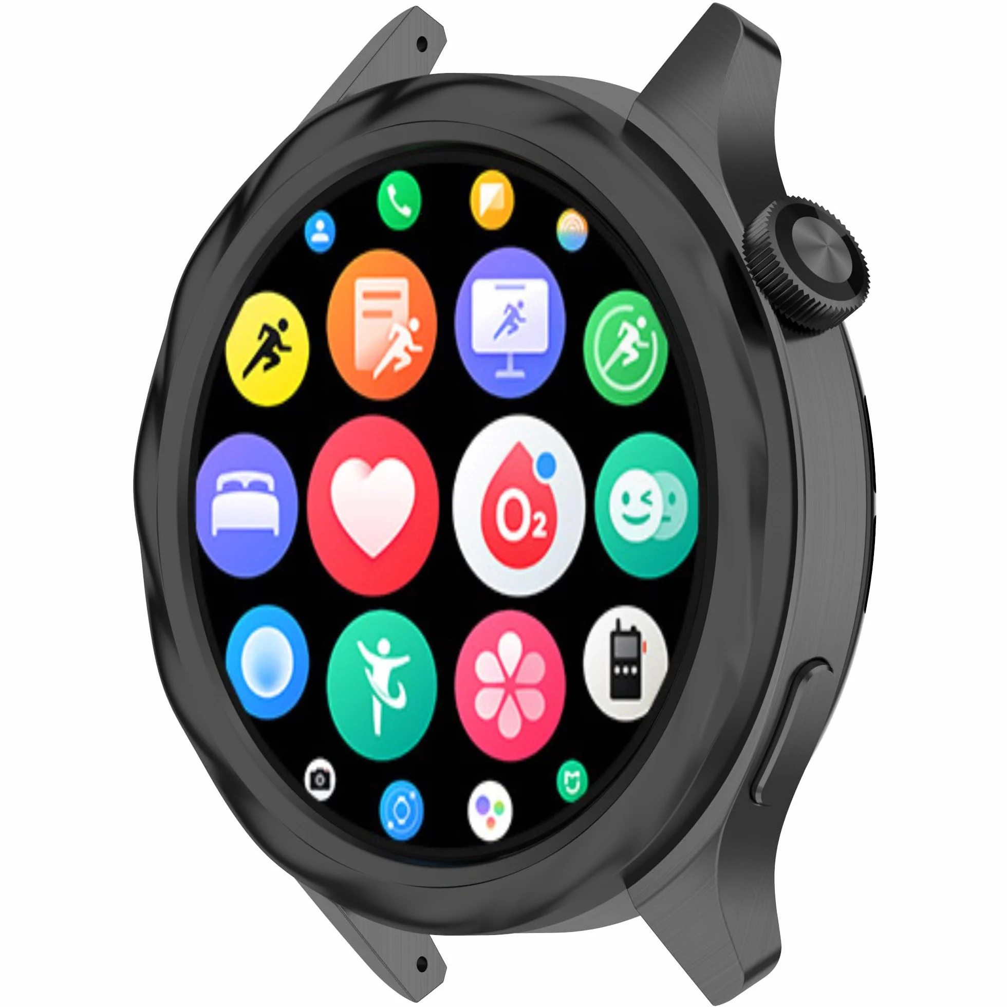Ramka ze stali nierdzewnej do Xiaomi Watch S4 metalowa ramka do Mi Watch S3 zapasowe etui z folią hartowaną (7)