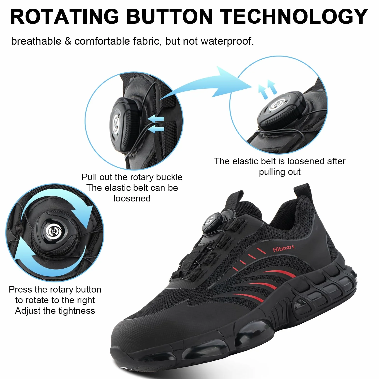 Obuwie ochronne dla mężczyzn i kobiet buty robocze buty ochronne buty robocze męskie buty kuchenne bezpieczeństwo czarne buty EU37-46, Buty ochronne czerwone, M, 43 EU