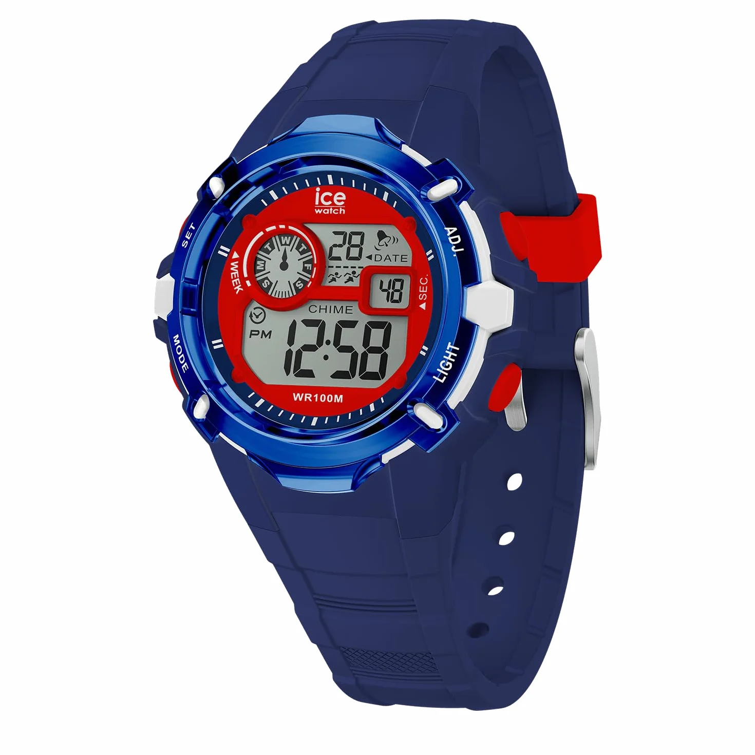 Ice-Watch - ICE digit explorer - zegarek dziecięcy z silikonowym paskiem (mały)
