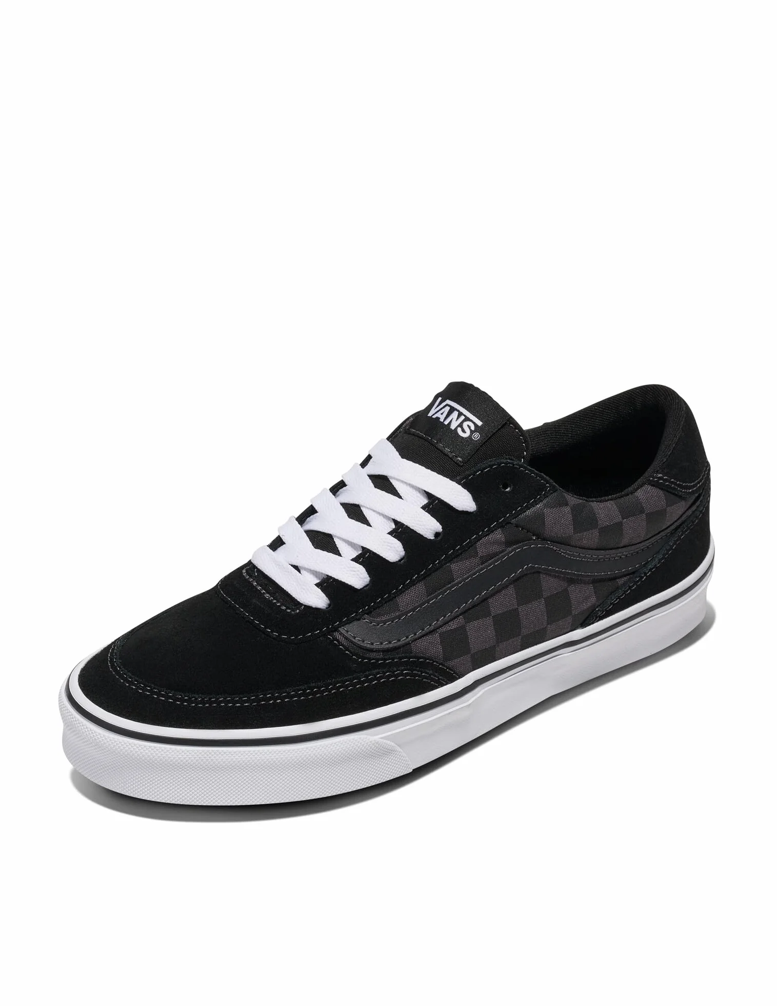 Vans Męski Buty Sportowe Brooklyn Suede, Black/Asphalt