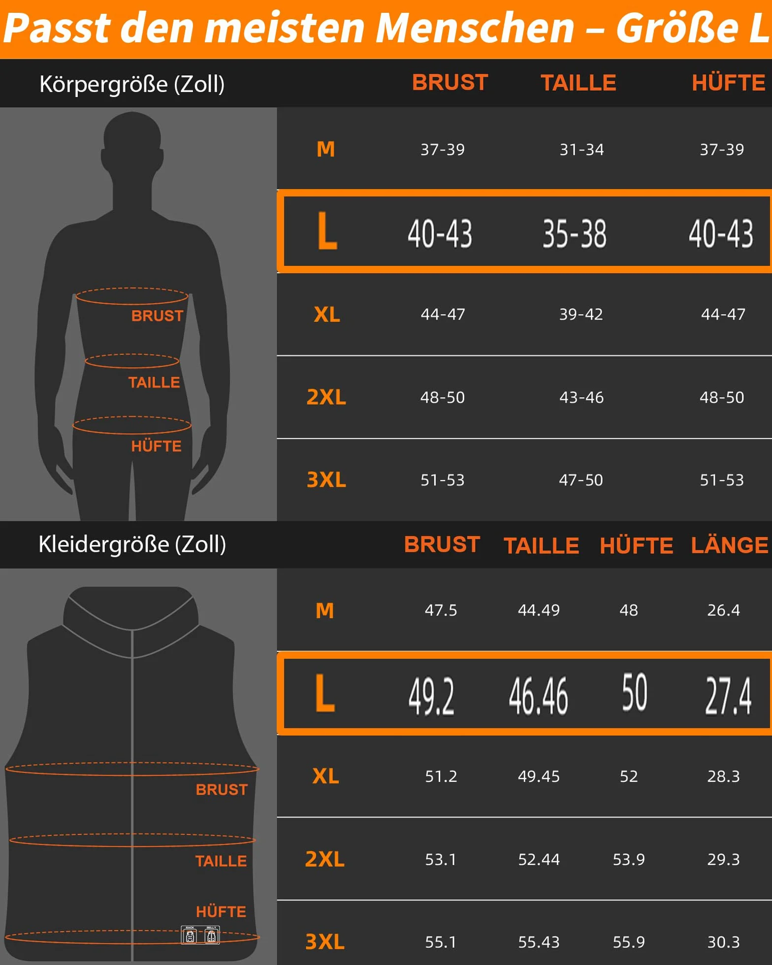 cinlinso Ogrzewana kamizelka dla mężczyzn i kobiet, kurtka grzewcza z 3 regulowanymi temperaturami, ocieplana kurtka unisex, ocieplana kamizelka zimowa, do użytku wewnątrz i na zewnątrz (bez baterii),