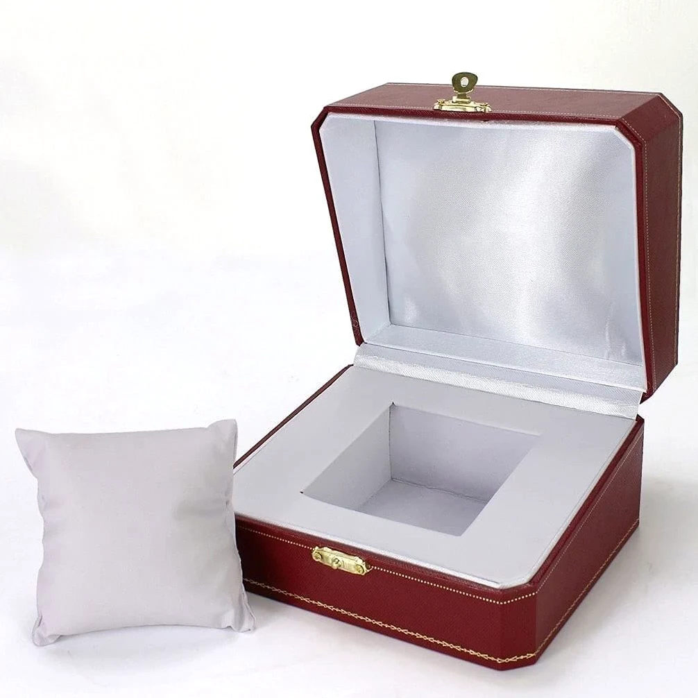 Nowoczesna Biżuteria Pudełko Elegancki Zegarek Biżuteria Pudełko Wyświetlacz Wyświetlacz Biżuteria Zegarek Biżuteria Storage Box Najlepszy prezent dla mężczyzn i kobiet Klasyczna retro elegancja Ozdob