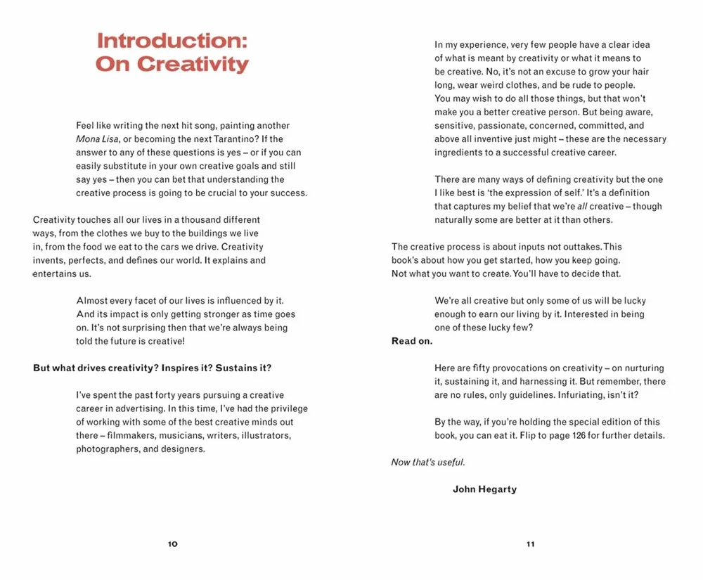 Hegarty on Creativity There are No Rules /anglais
