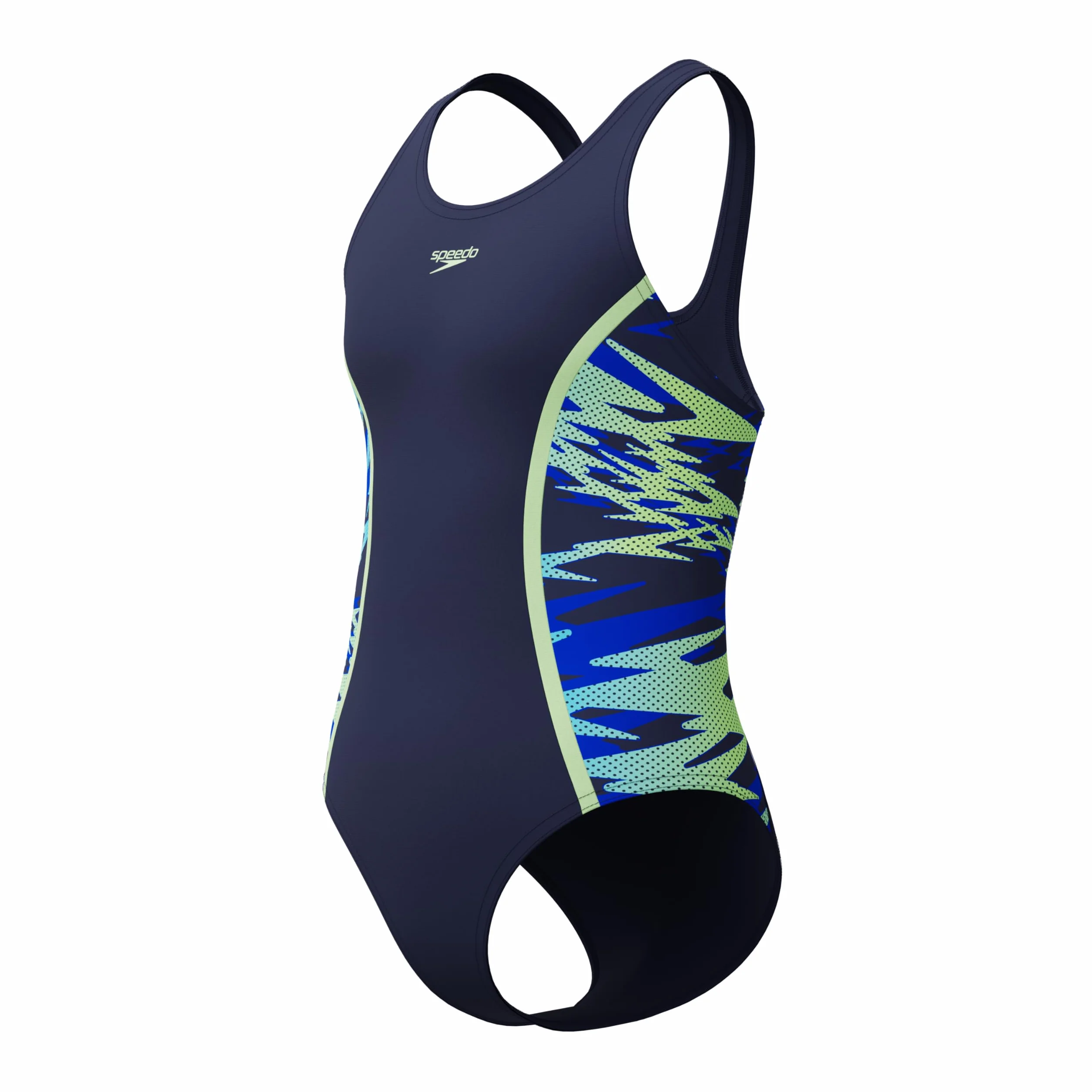 Speedo Strój kąpielowy Dziewczynki Hyperboom Splice Muscleback One Piece