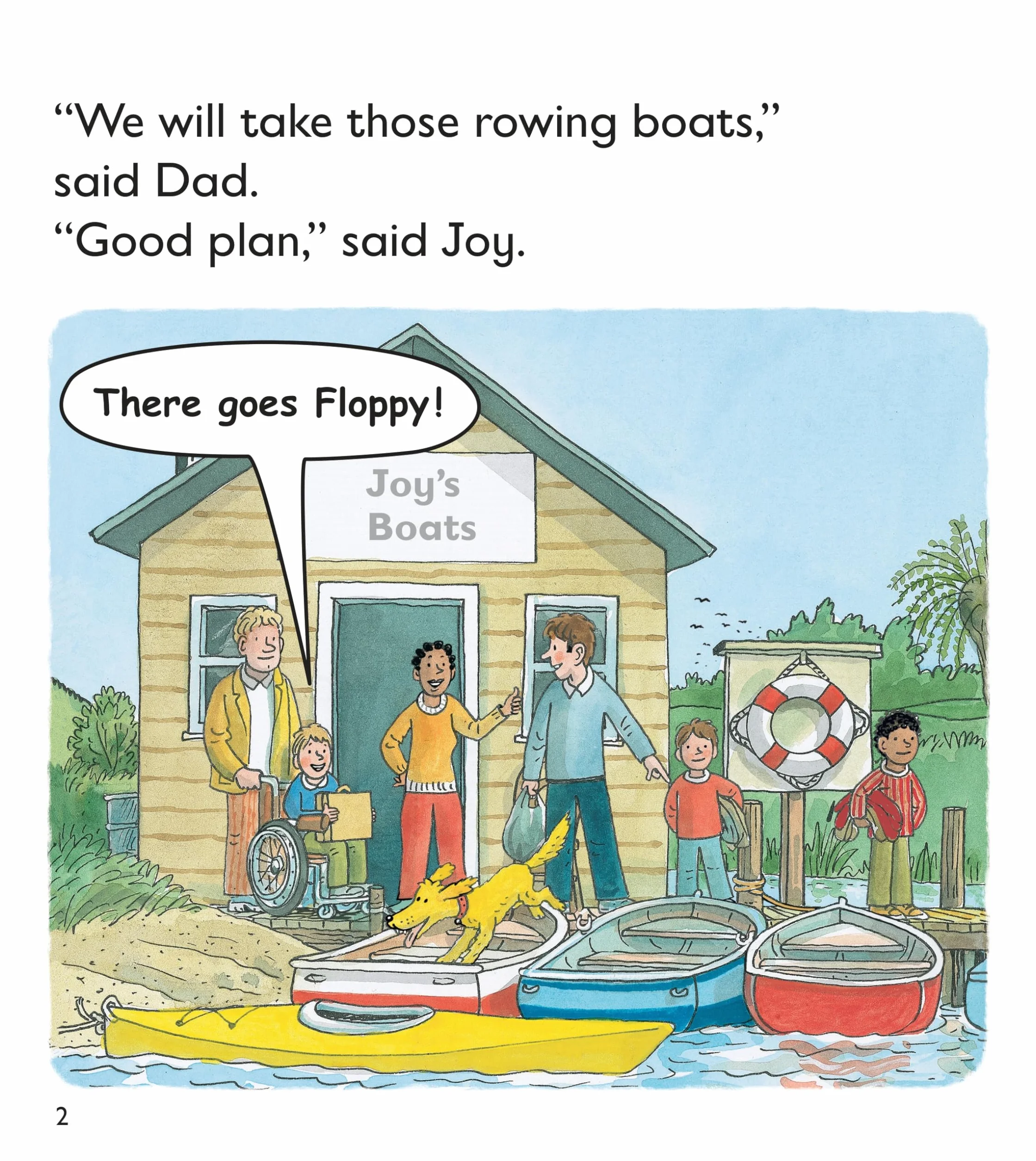 Oxford Reading Tree: Level 5: Floppy's Phonics Fiction: Rowing Boats