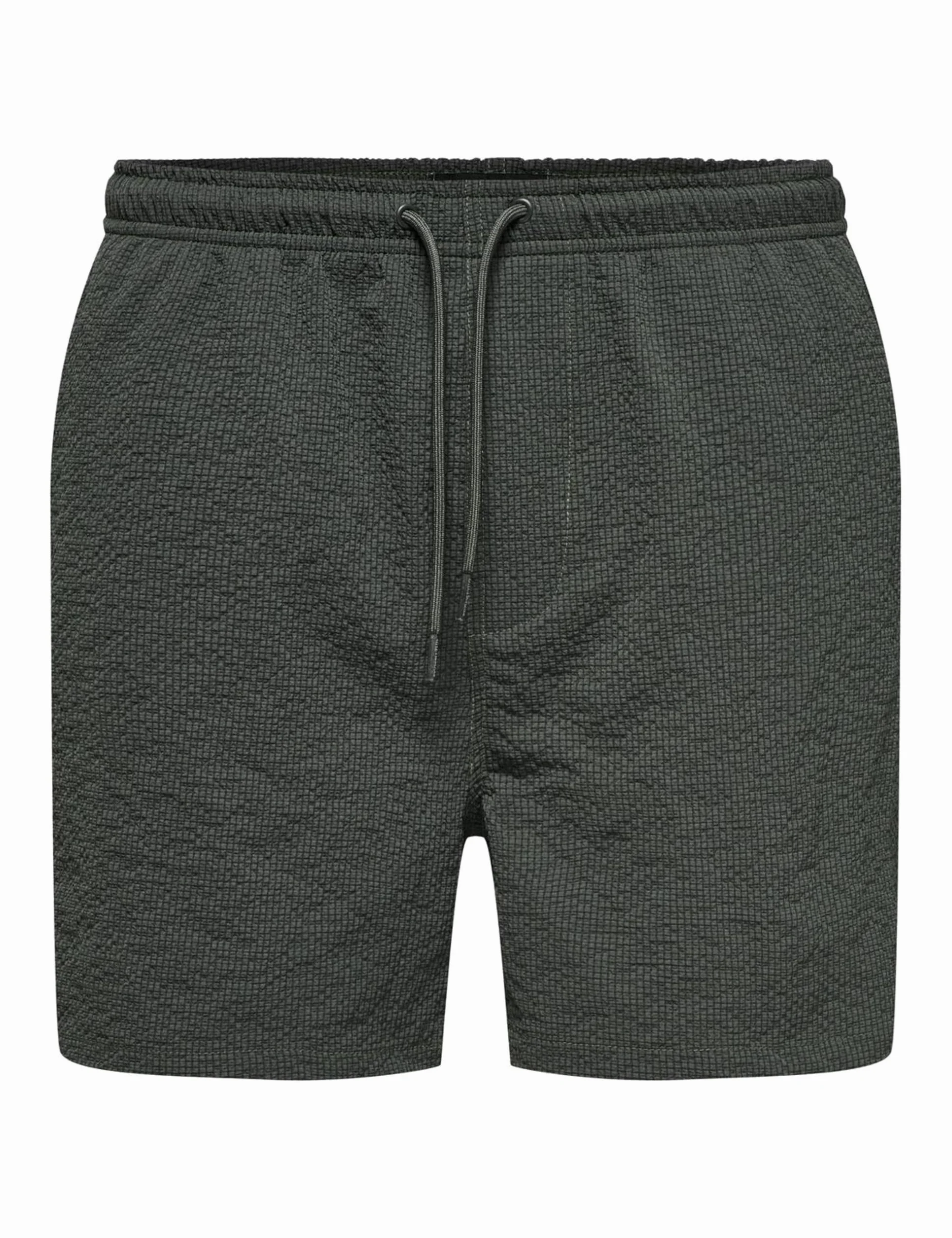 Only & Sons Szorty kąpielowe Mężczyźni Onsted Life Solid Seersucker Swim Noos