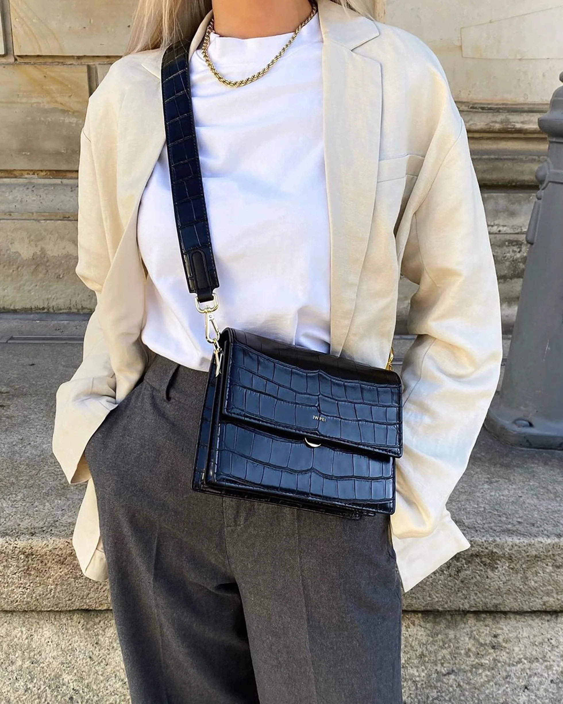 JW PEI Damskie mini Flap Crossbody
