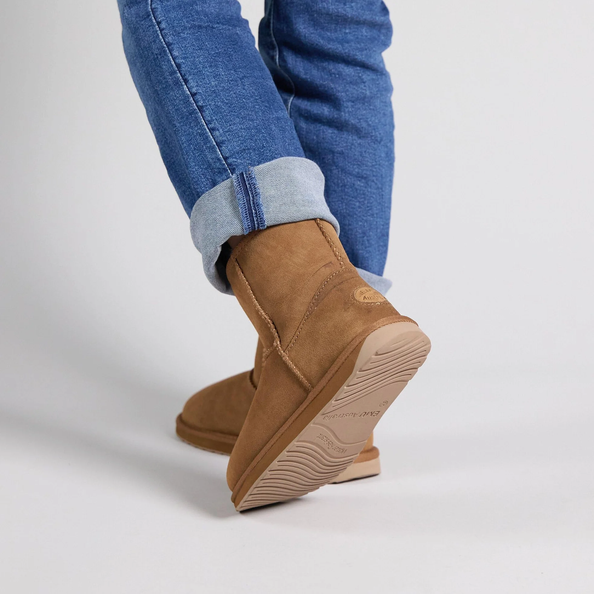 EMU Australia Stinger Mini Mustard - Buty śnieżne Kobiety
