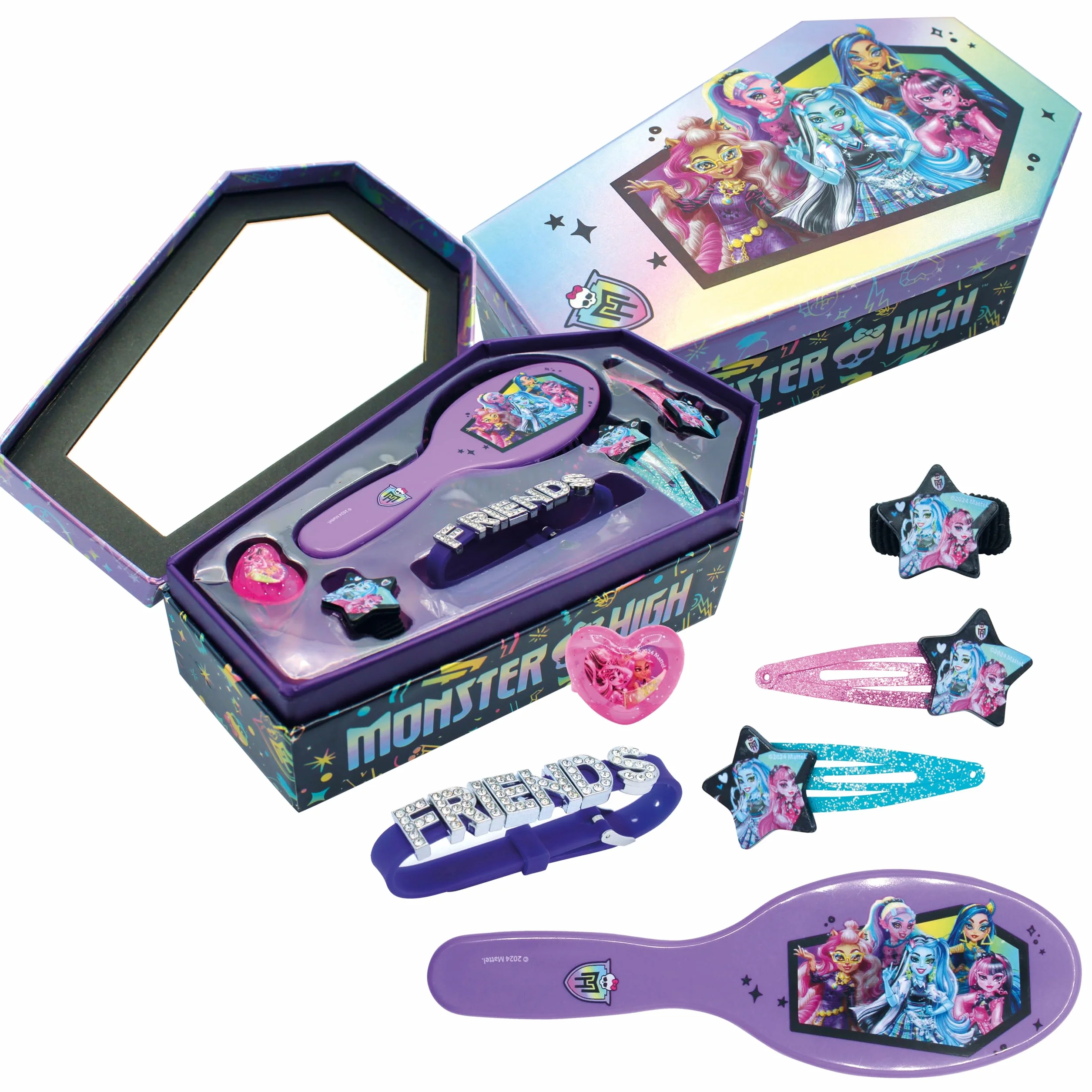 Joytoy Monster High szkatułka na biżuterię z akcesoriami 22,5 x 13,5 x 6 cm