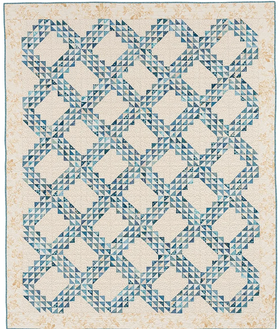 A Season in Blue: 16 Quilt Patterns and a Cozy Cabin Full of Inspiration