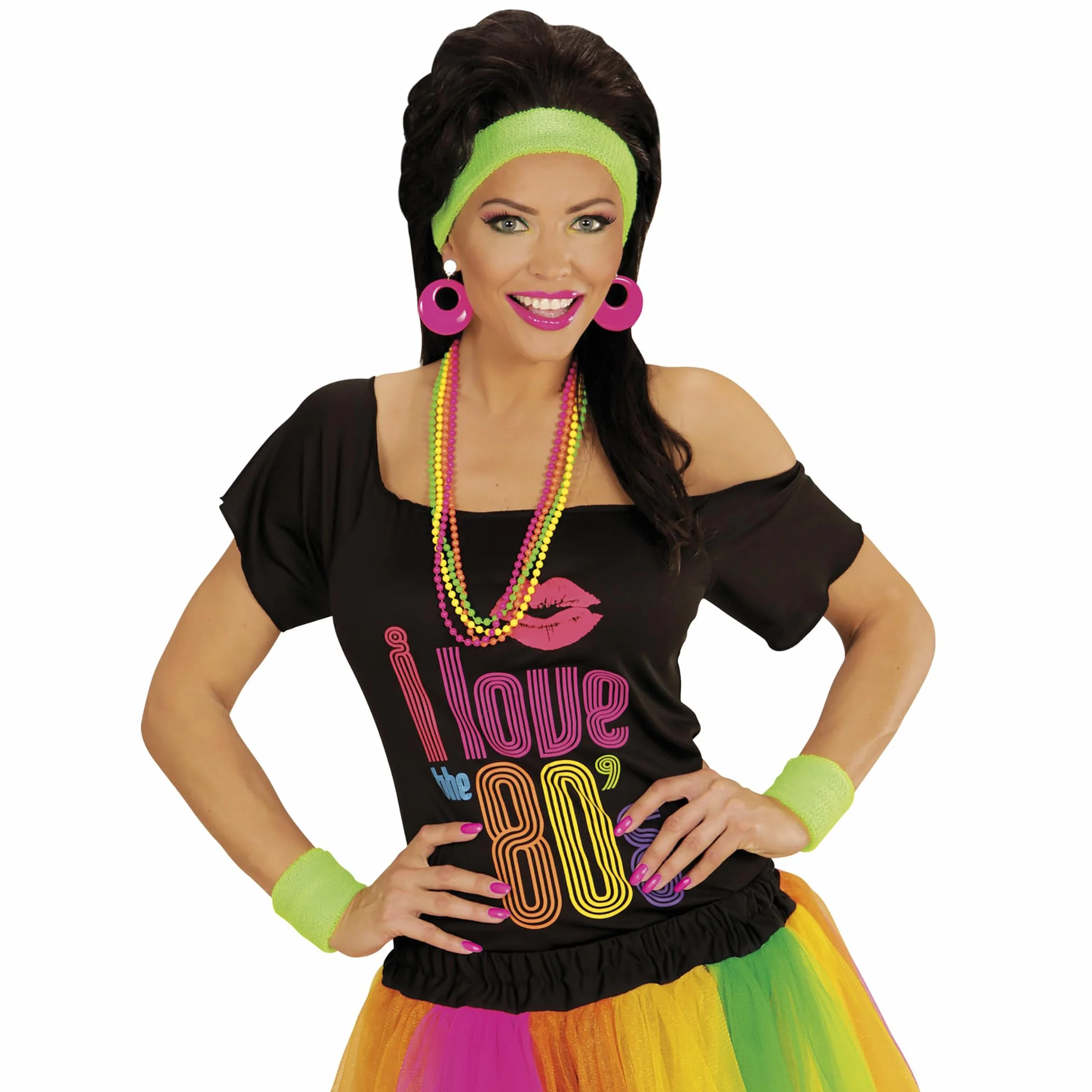 W WIDMANN MILANO Party Fashion - kolczyki, neonowe kolory, biżuteria, na imprezę tematyczną w stylu lat 80.