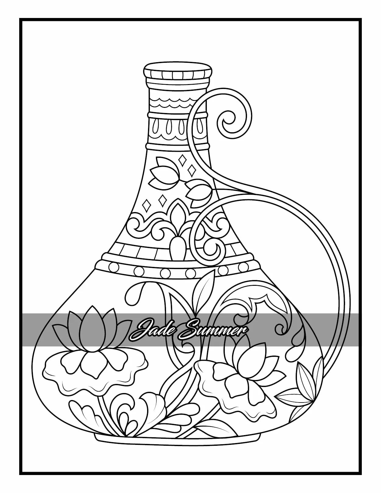 100 Flowers: Adult Coloring Book with Bouquets, Wreaths, Swirls, Patterns, Decorations