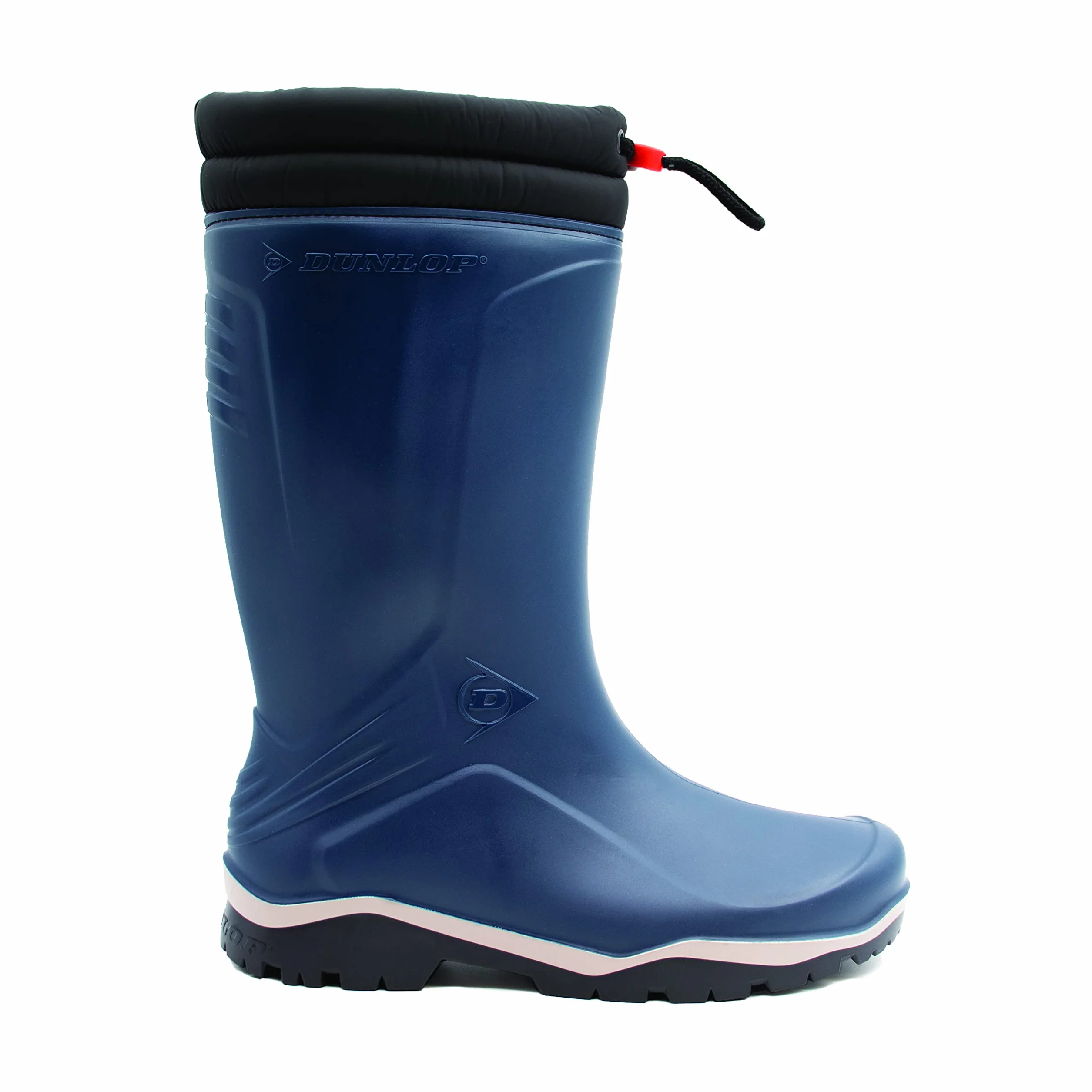 Dunlop K454061 Blizzard kalosze gumowe, niebieskie, 41 EU
