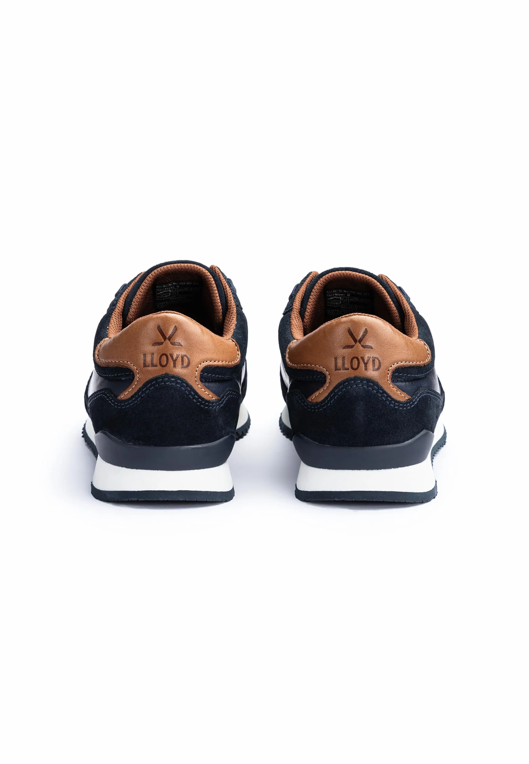 LLOYD Męskie sneakersy Swift w kolorze niebieskim zamszowym