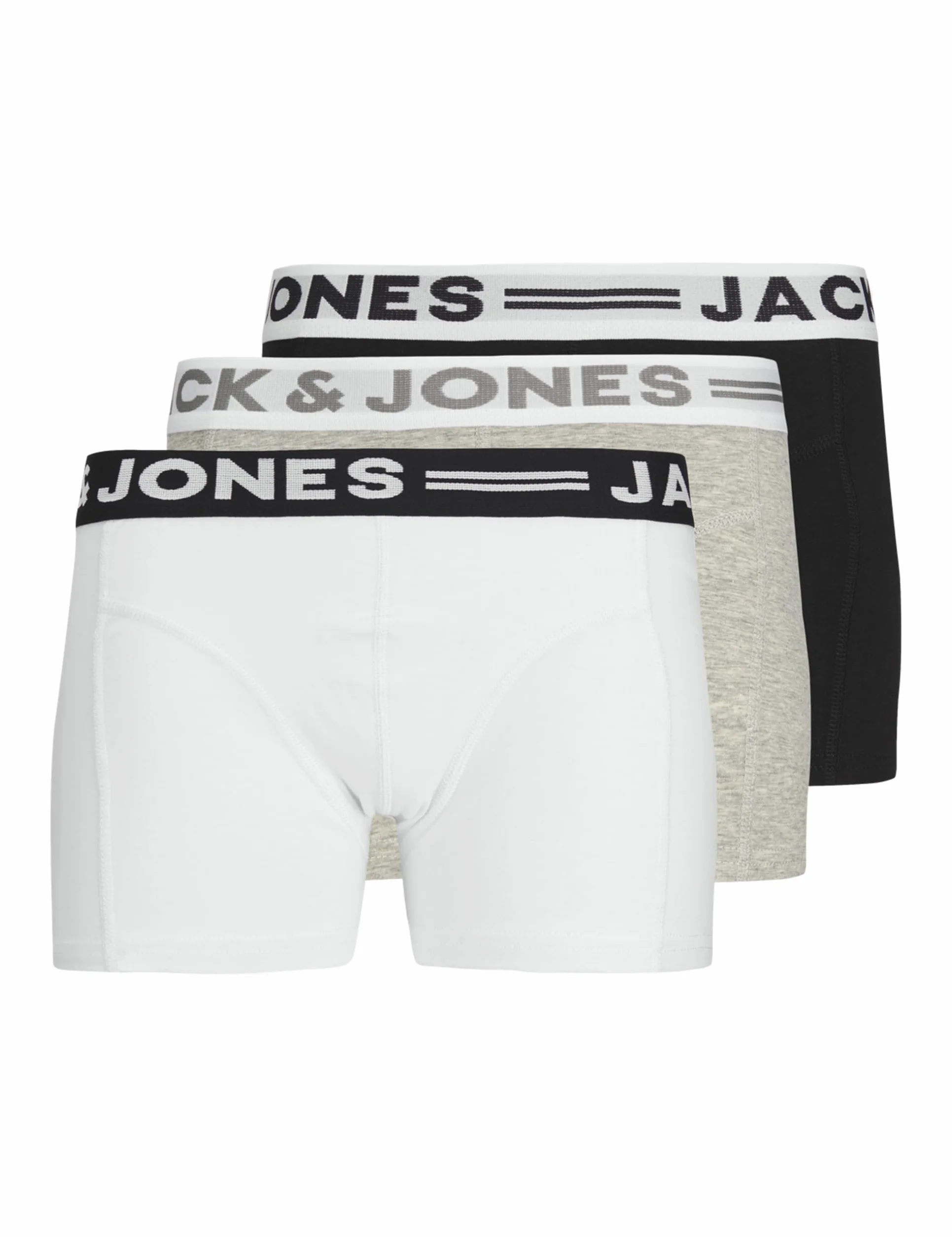 JACK & JONES Shorty Chłopcy SENSE TRUNKS 3-PACK NOOS JR (3 w zestawie)