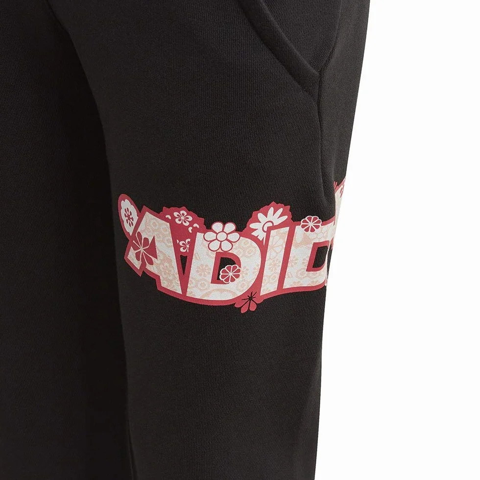 adidas LG FLEECE PNT - Sportowe spodnie Dziewczynki