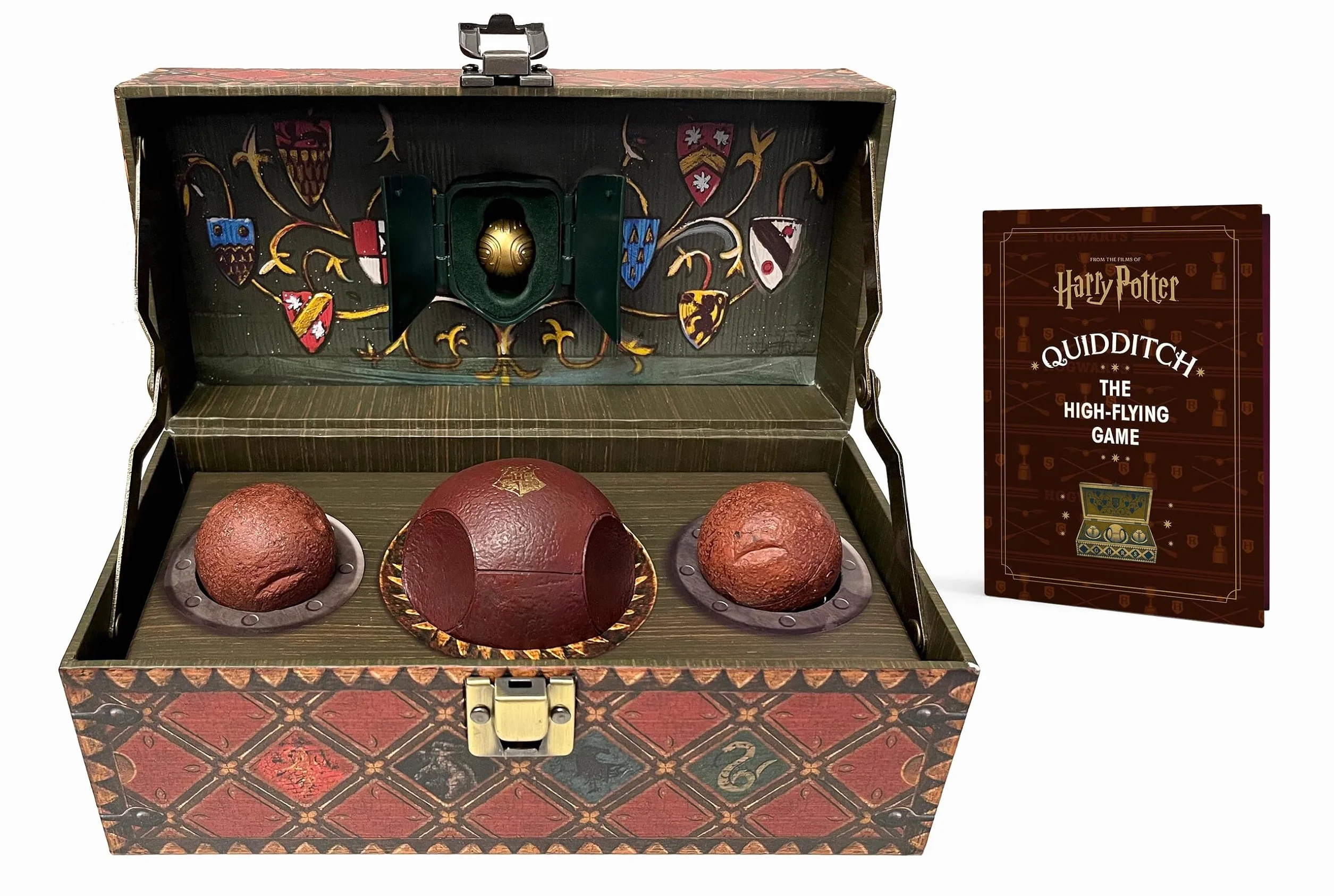 Harry Potter Collectible Quidditch Set (Includes Removeable Golden Snitch!): Revised Edition