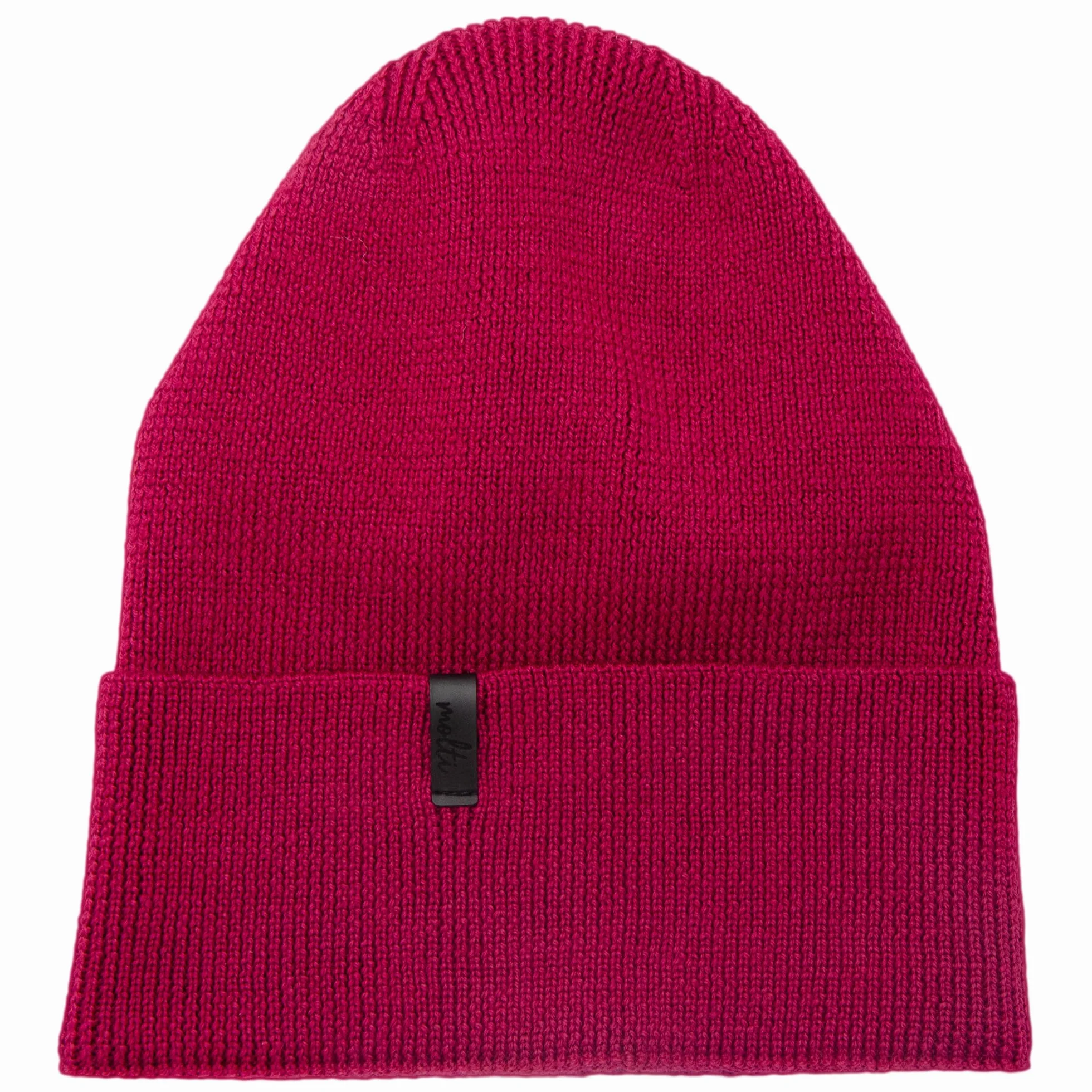 molti Damska czapka w 100% z wełny merynosów – ciepła czapka Slouch Beanie jesień/zima | oddychająca i miękka | rozmiary: 55-60 kolorów do wyboru