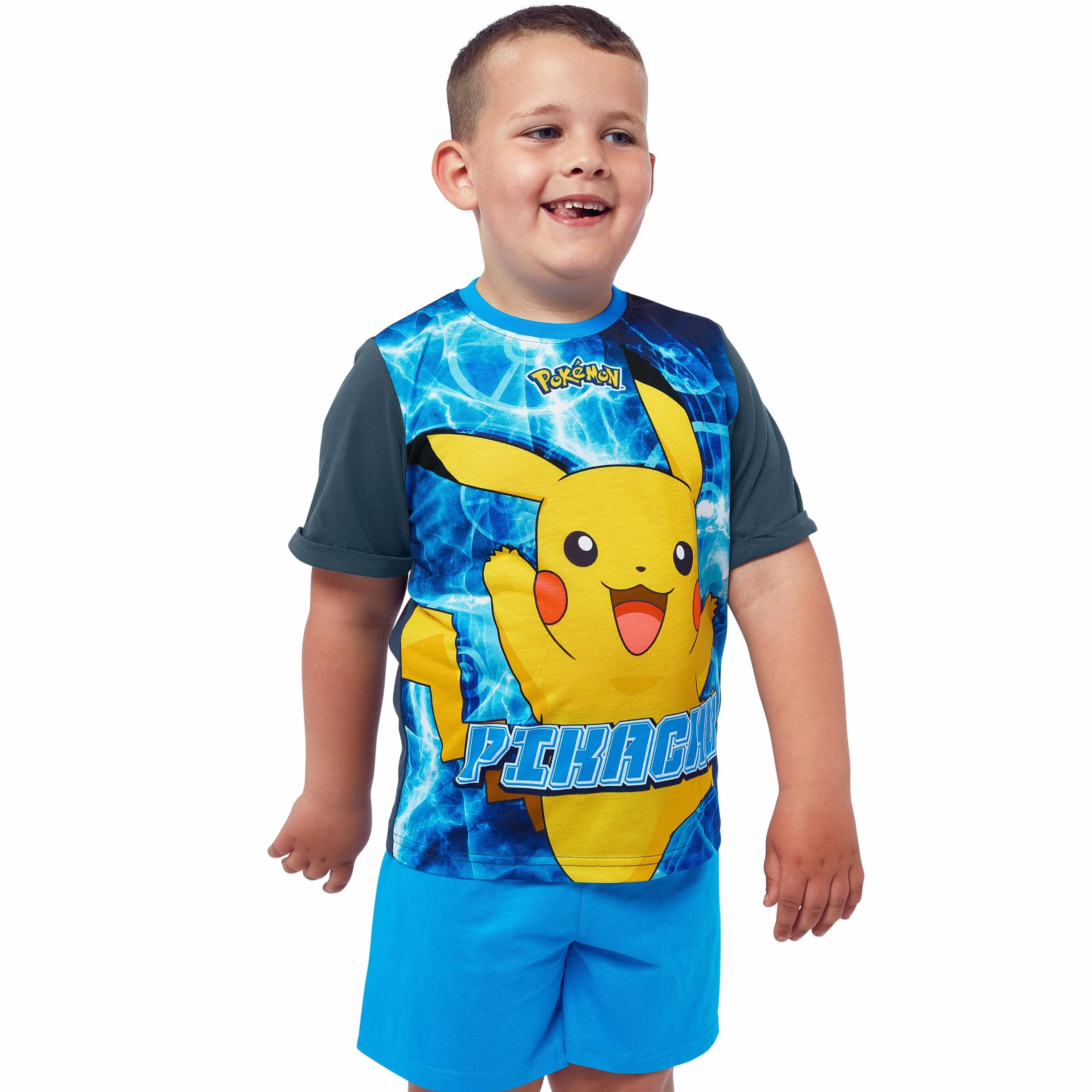 Pizamy Pokemon | Spodenki Pikachu | Pizamy Pokemon dla dzieci