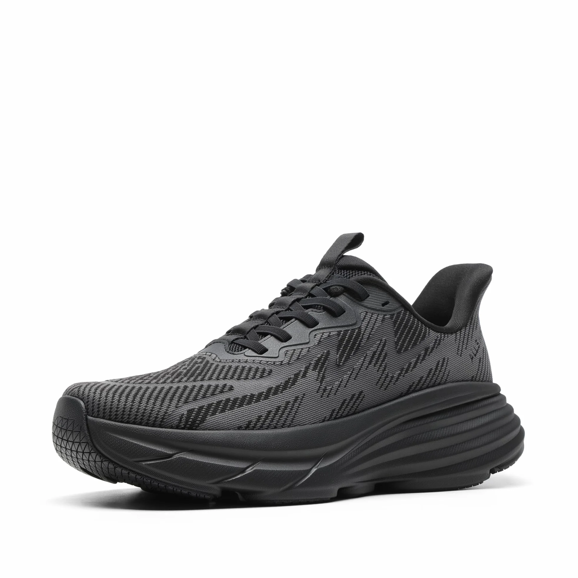 ALLSWIFIT Męskie wsuwane buty do chodzenia bez użycia rąk poduszka bieganie tenis Swift pluszowe antypoślizgowe wygodne trening siłownia sportowe modne trampki