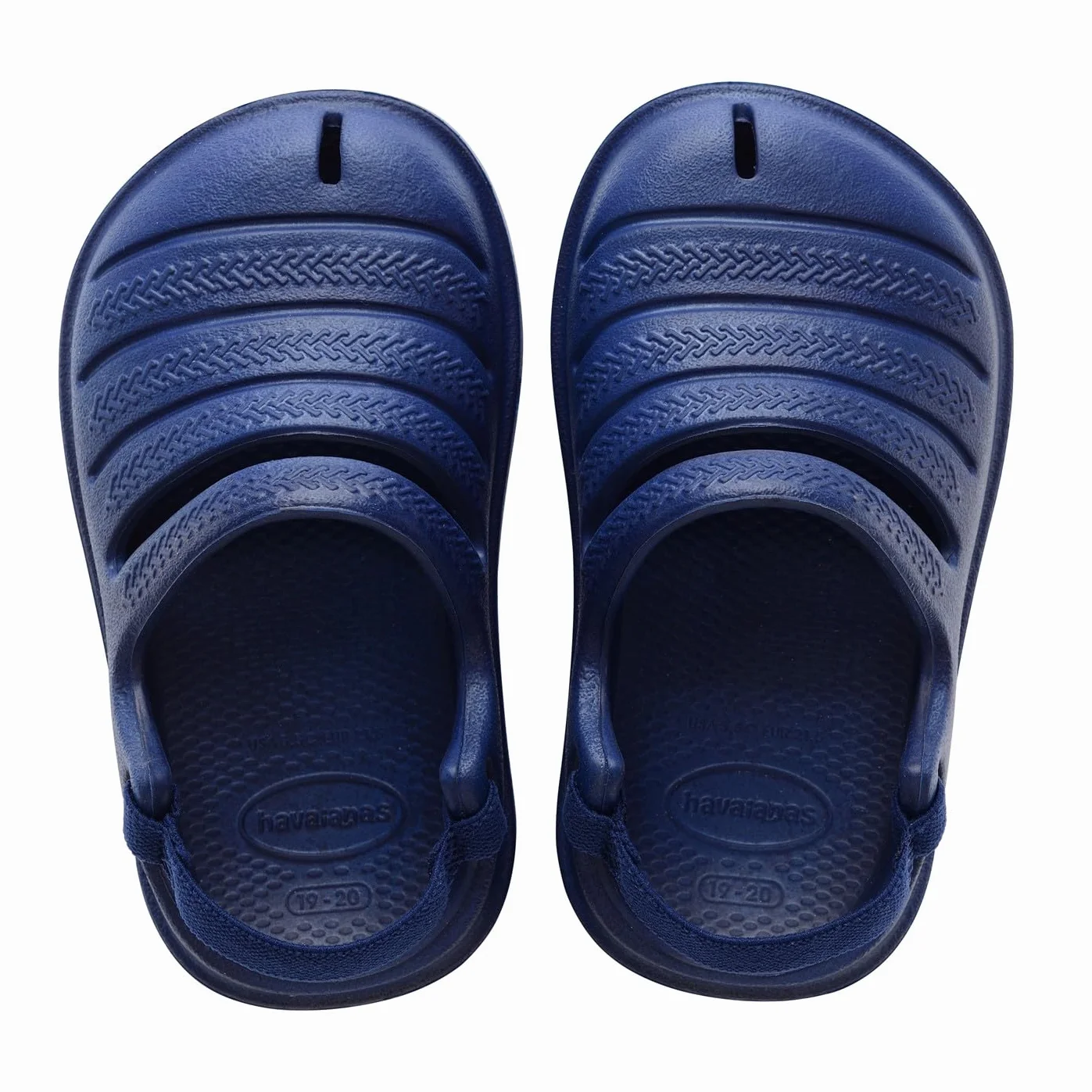 Havaianas Mixed Baby Hav Baby Clog Navy Blue 23/24 buty gimnastyczne, wirtualna zieleń, 26 EU, Wirtualna zieleń, 26 EU