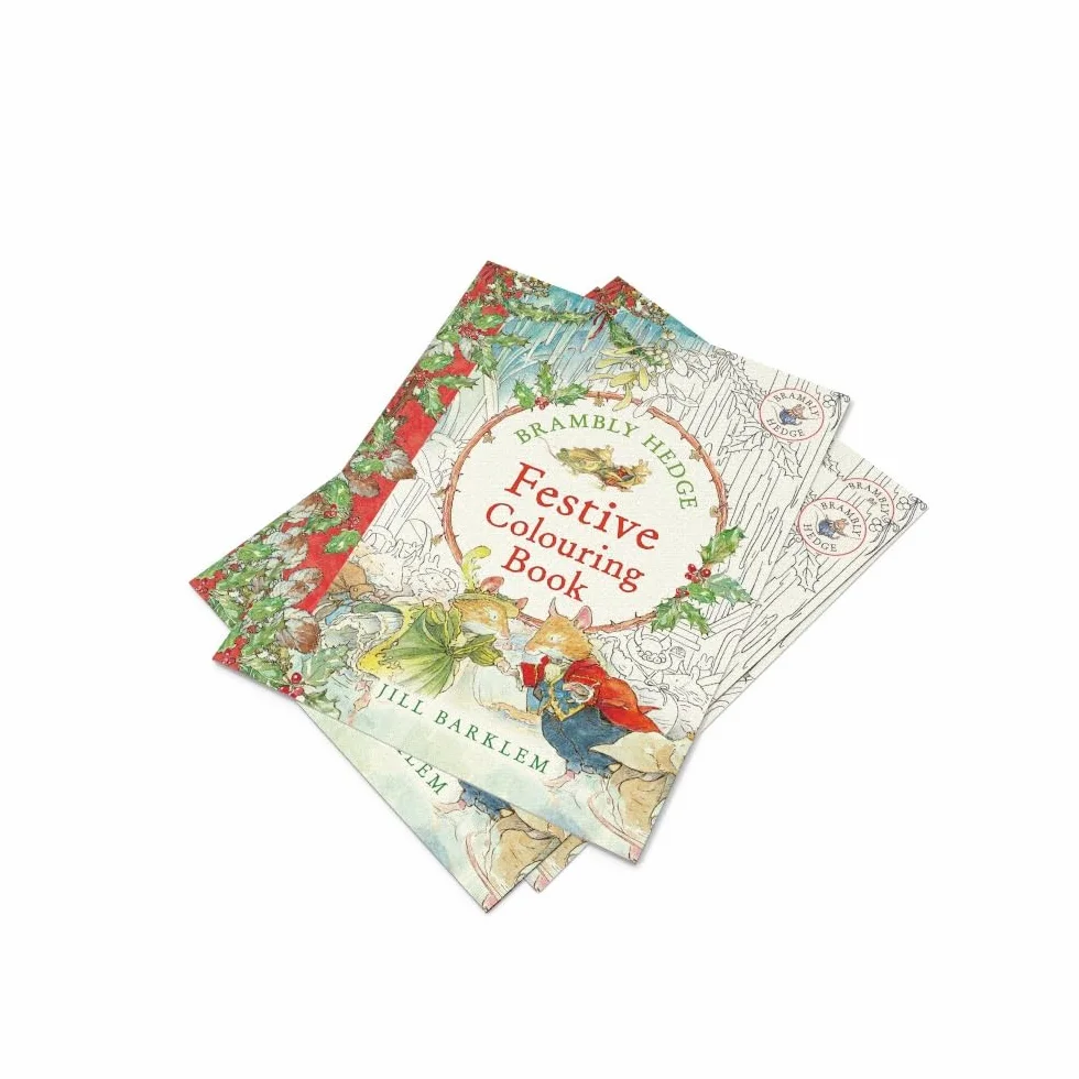Brambly Hedge: Festive Colouring Book: A magically festive colouring book for children and adults alike packed with classic illustrations for all