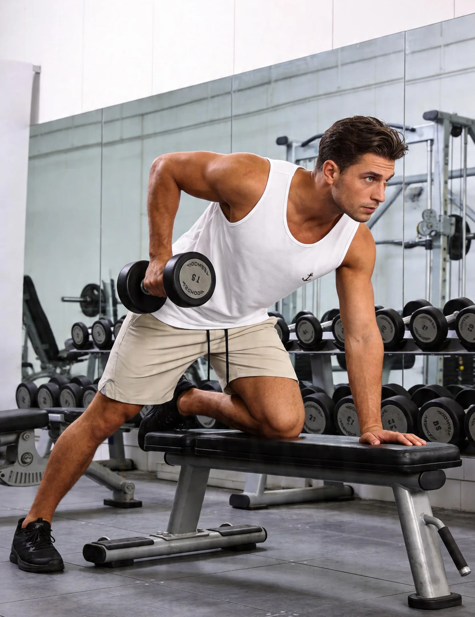 Terecey Męski tank top lato bawełna podkoszulek moda hawajskie palmy nadruk na co dzień bez rękawów podstawowy top lato wakacyjna sportowa koszulka fitness siłownia do biegania S-XXL