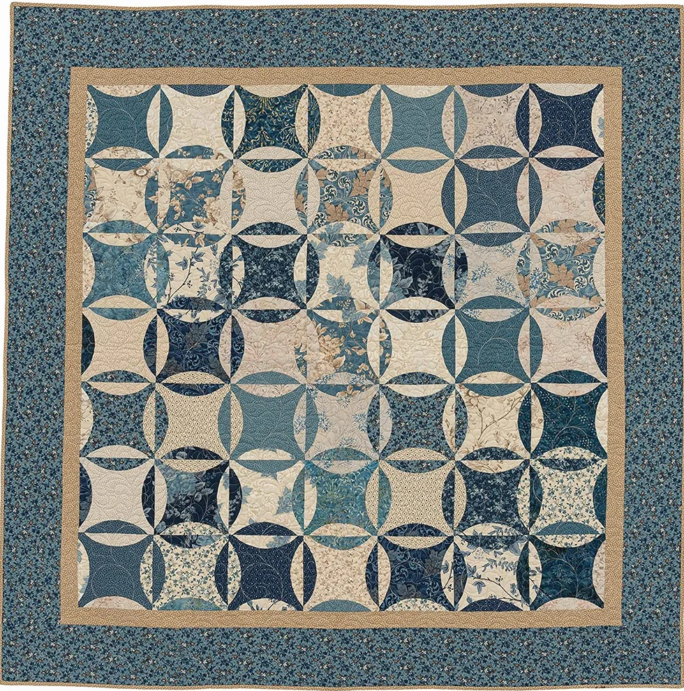 A Season in Blue: 16 Quilt Patterns and a Cozy Cabin Full of Inspiration