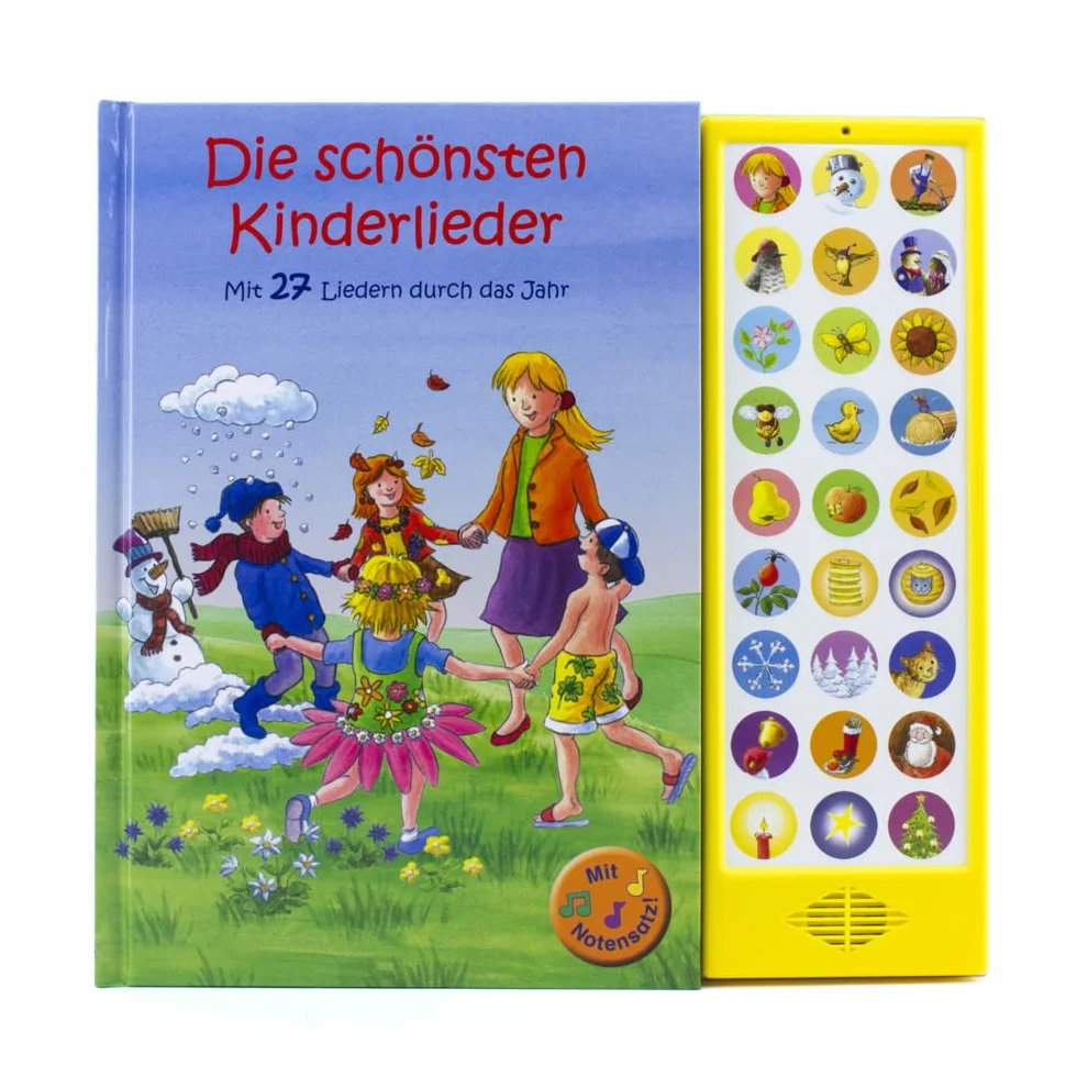 Die Schönsten Kinderlieder, Mit 27 Liedern durch das Jahr: mit 27 bekannten Kinderliedern