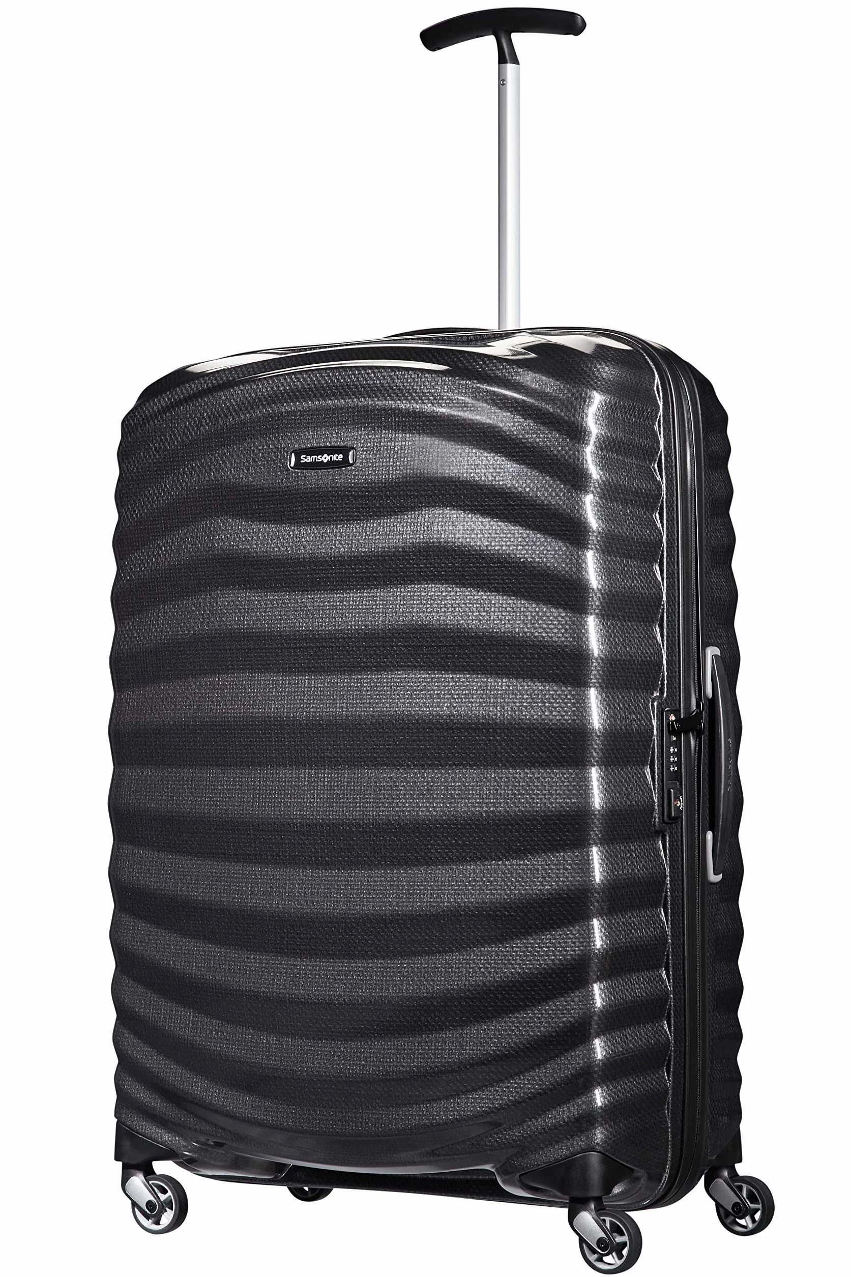 Samsonite Lite -Shock - Spinner L Suitcase, 75 cm, 98,5 L, czarny (czarny)