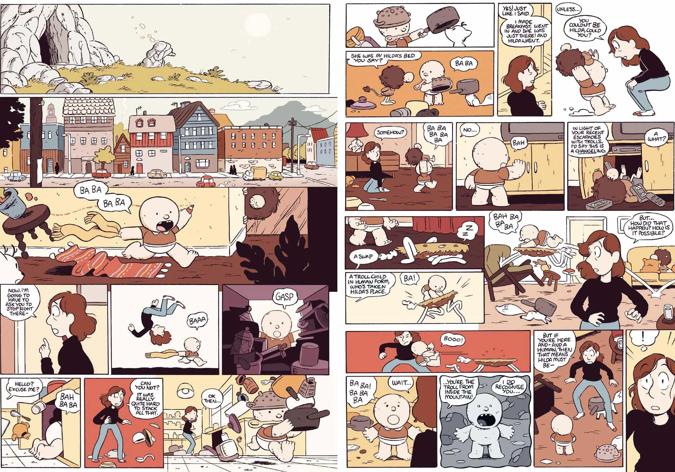 Hilda and the Mountain King (Hildafolk Comics): 6