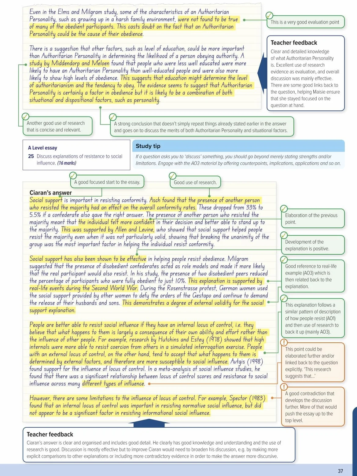 A Level Psychology: The Complete Companions for AQA Psychology A Level: Year 1 and AS Student Book, 6th Edition