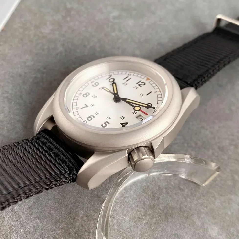 40 mm automatyczny mechaniczny zegarek na rękę ze stali nierdzewnej szafirowy kryształ NH36 mechanizm 200 m wodoodporny zegarek do nurkowania